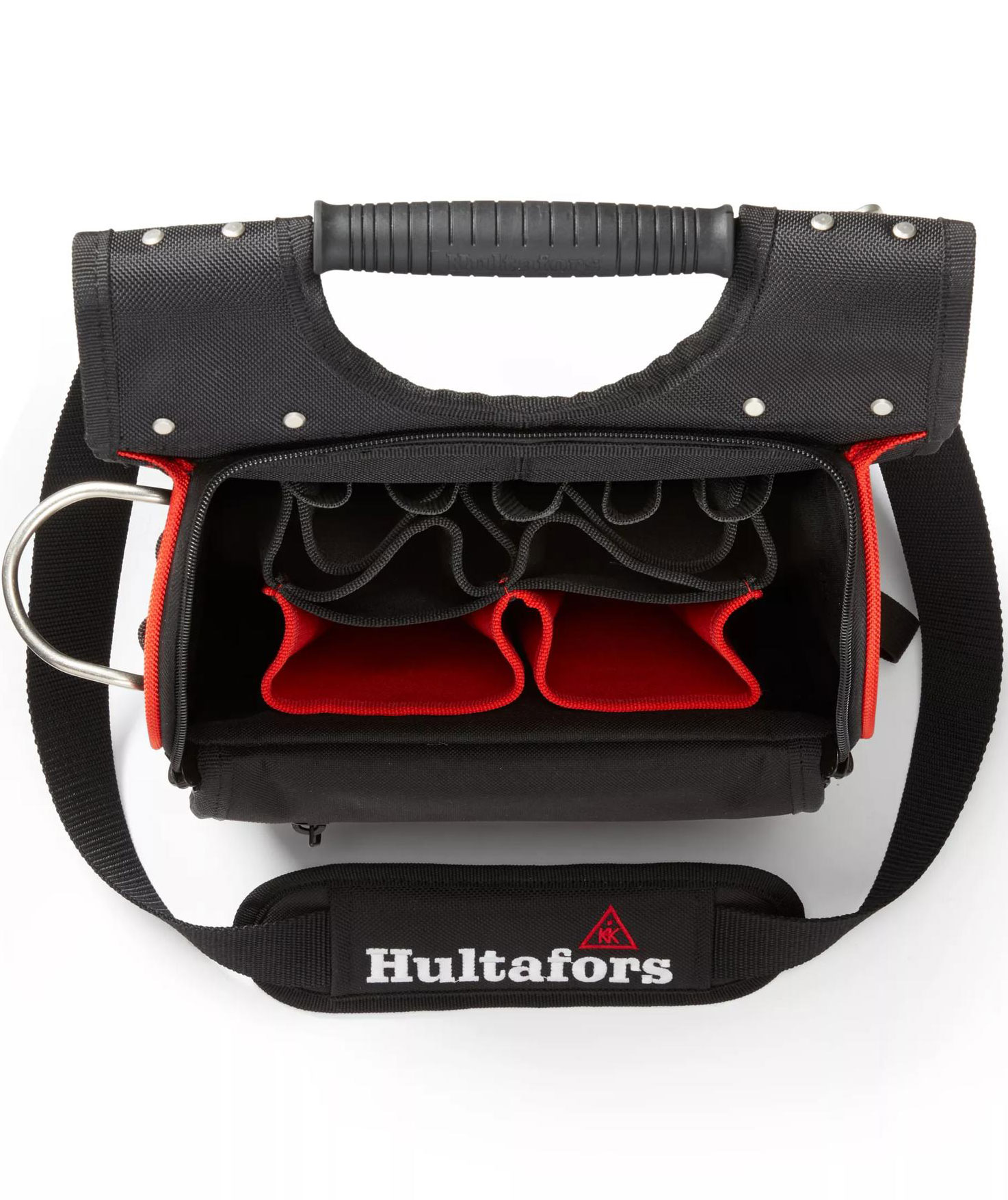 Hultafors tool bag for electricians 18L, Black, Black, large image number 2