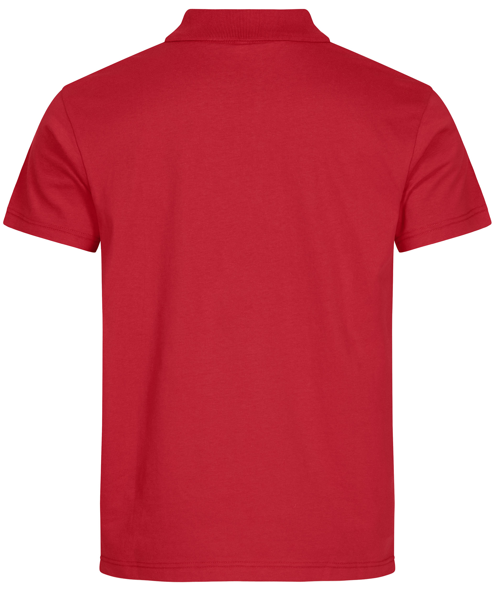 Clique Single Jersey Poloshirt, Red, large image number 1