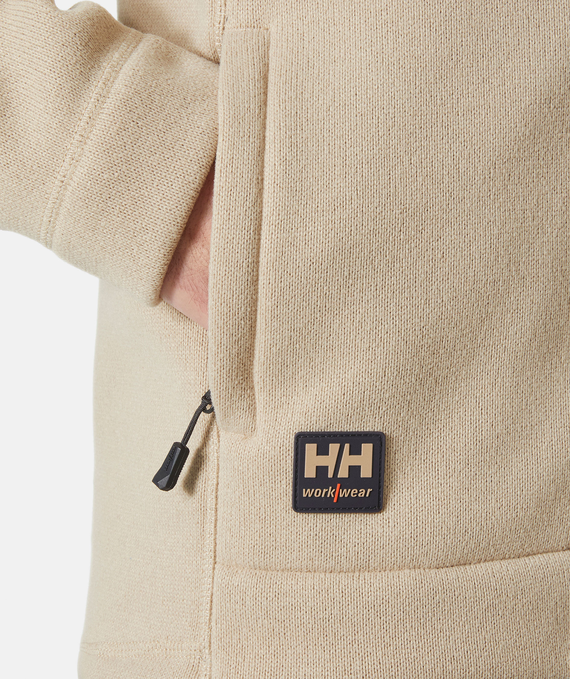 Helly Hansen Kensington fleecejacka, Sand/Ebony, large image number 5