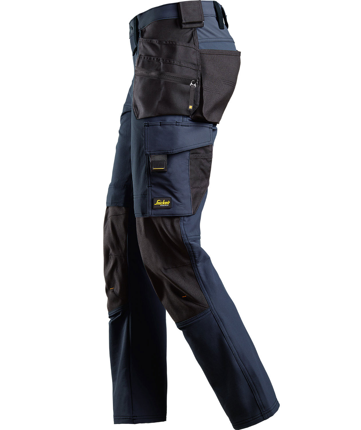 Snickers AllroundWork Handwerkerhose 6271 full stretch, Marine/Schwarz, large image number 2