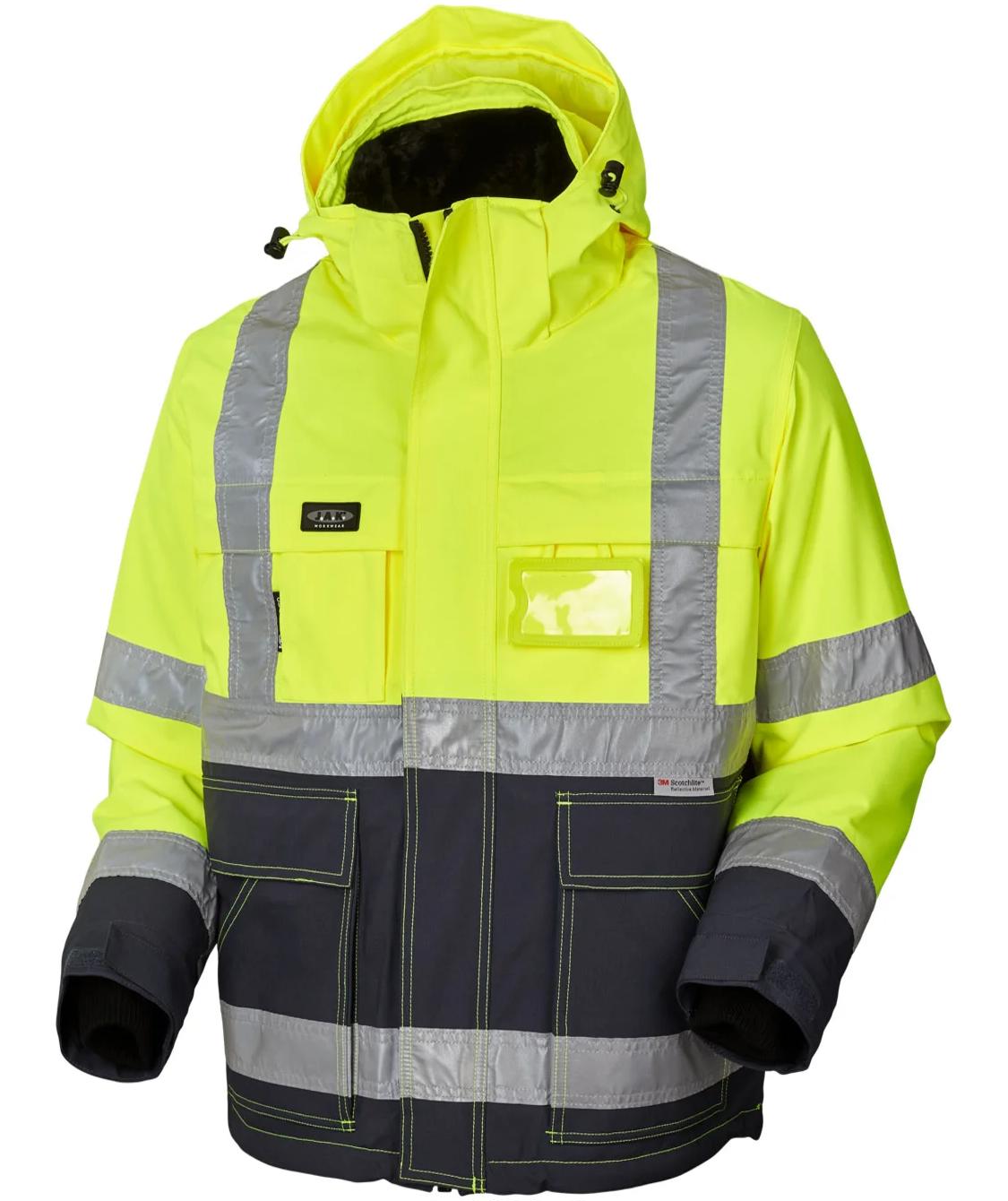 Hi-Vis yellow/marine