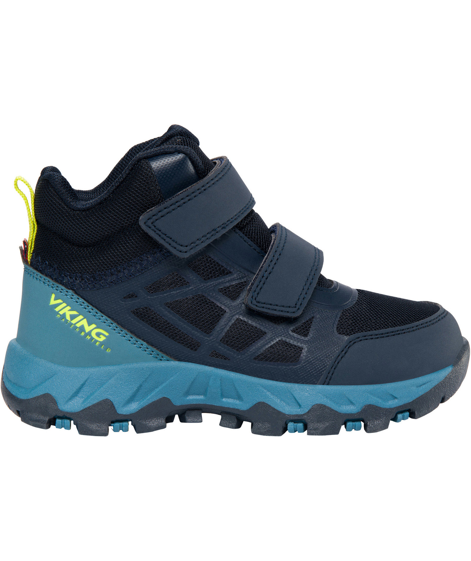 Viking Track Mid WP sneakers for kids, Denim/Navy, large image number 0