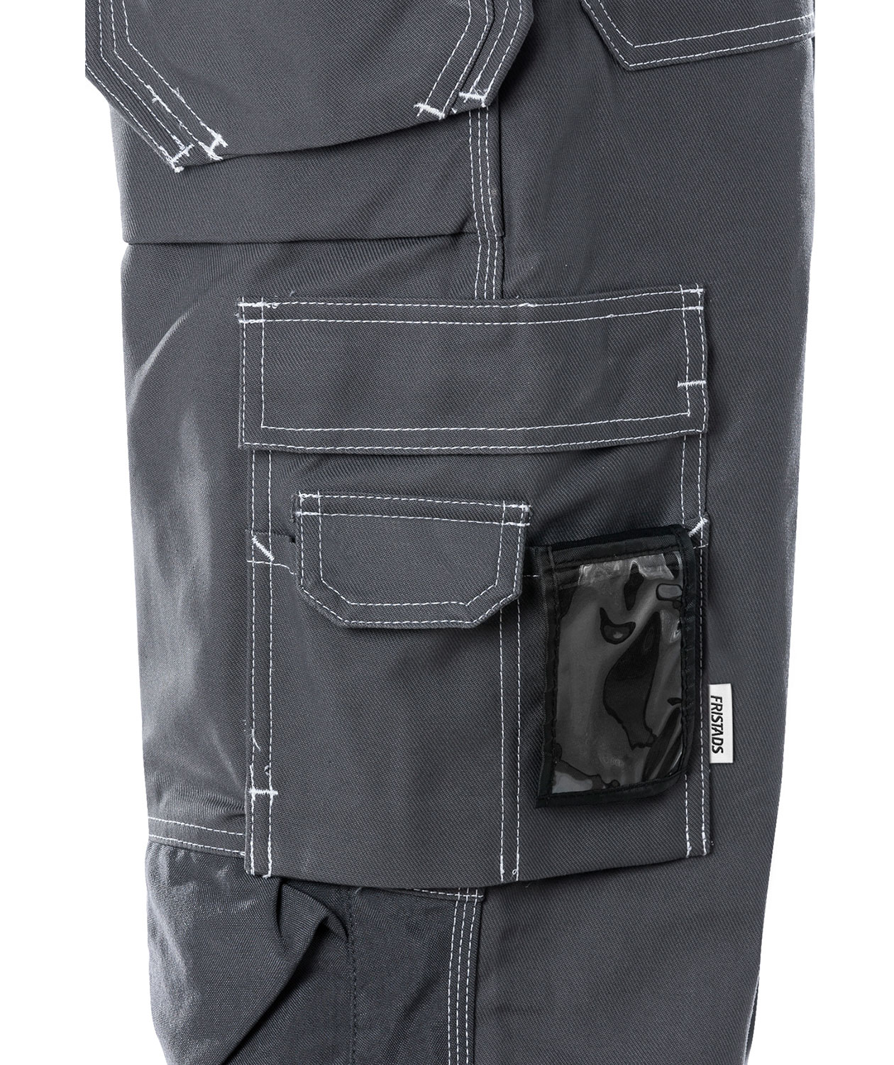 Fristads h&aring;ndverkerbukse, M&oslash;rkegr&aring;, large image number 3