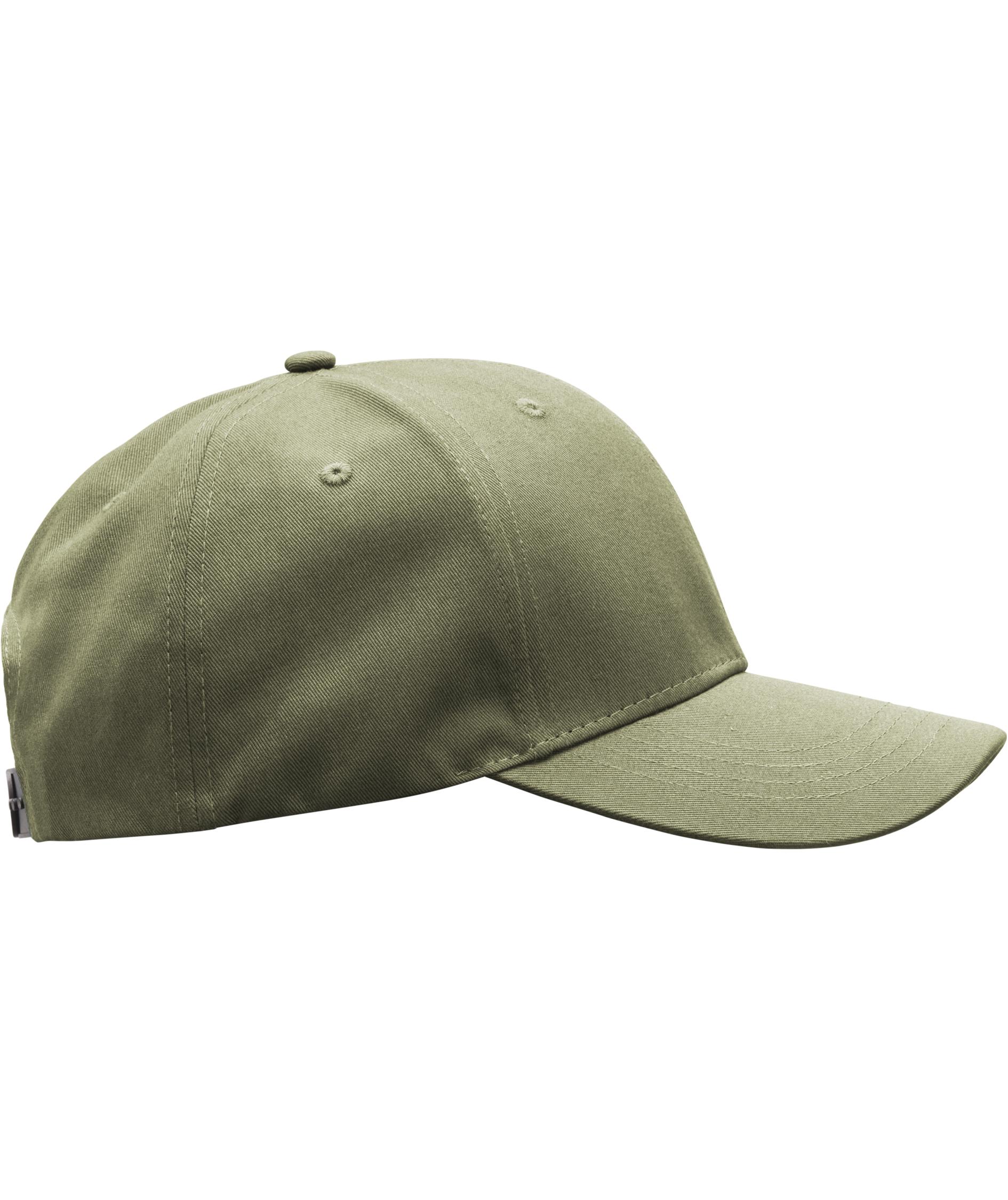 Snickers AllroundWork cap, Khaki Green/Black, Khaki Green/Black, large image number 2