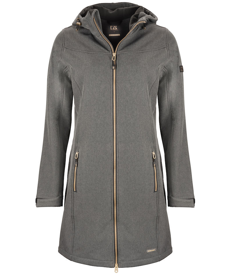 Cutter & Buck Whittier jacka dam, Anthracite melange