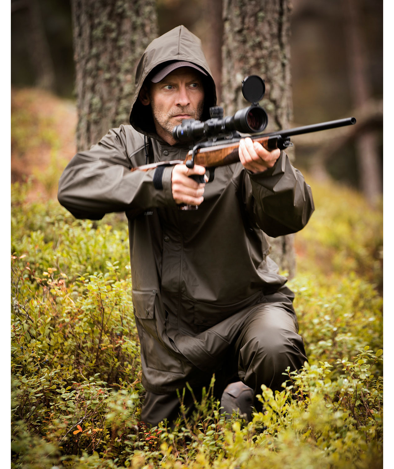 Deerhunter Hurricane regnjacka, Art green, large image number 2