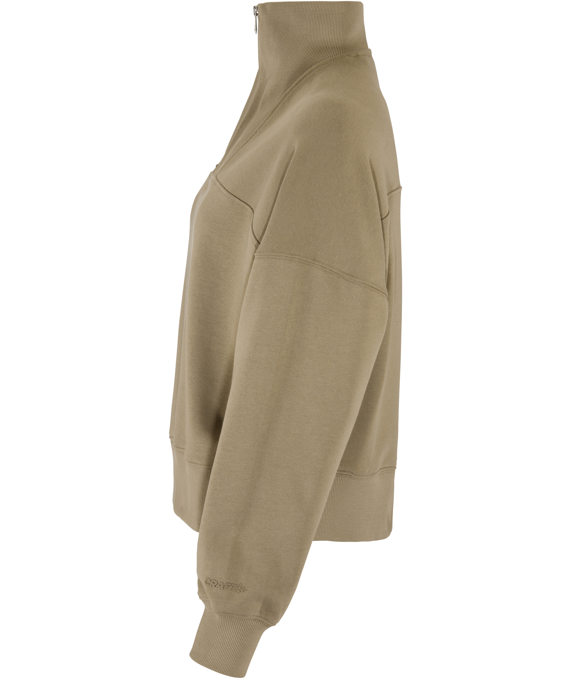 Craft Frequent dame half zip, Taupe, large image number 4