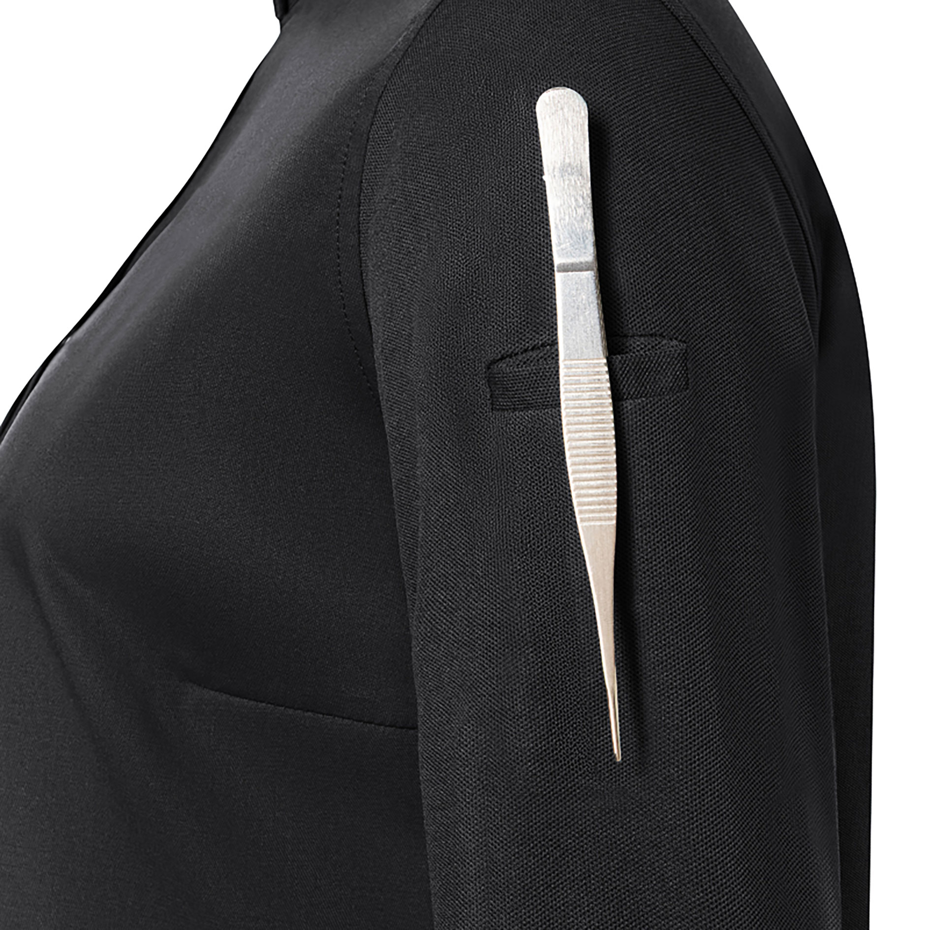 Karlowsky DIAMOND CUT&reg; Avantgarde dame kokkejakke, Black, large image number 5