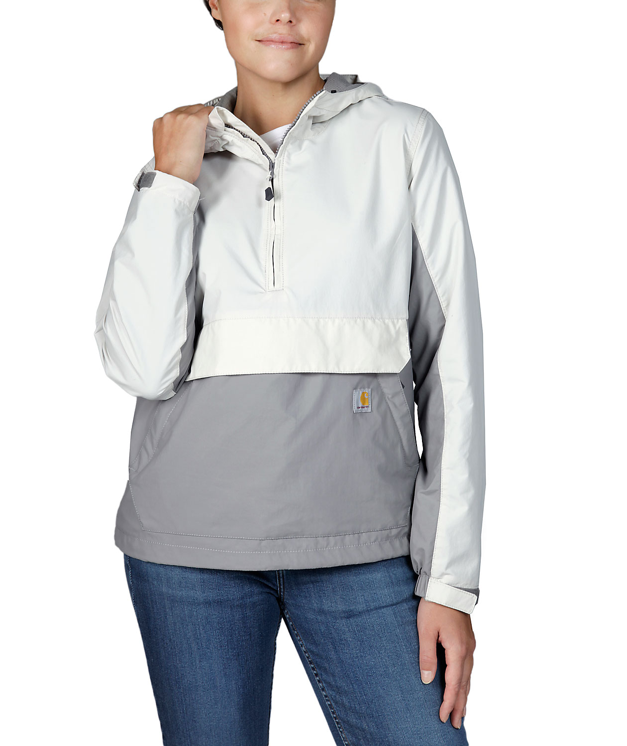 Carhartt Lightweight dame anorak, Malt Asphalt