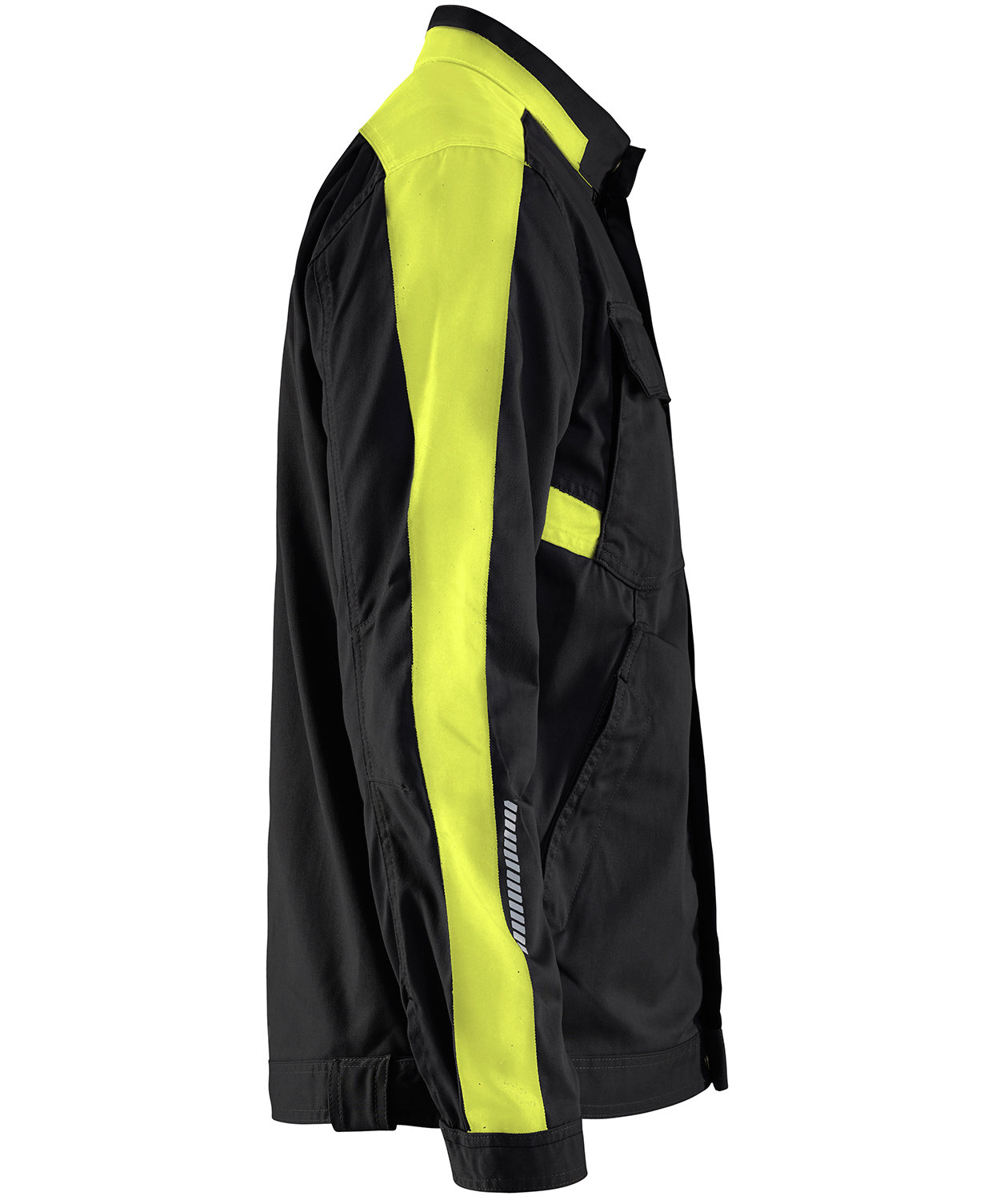 Bl&aring;kl&auml;der work jacket, Black/Hi-Vis Yellow, large image number 3