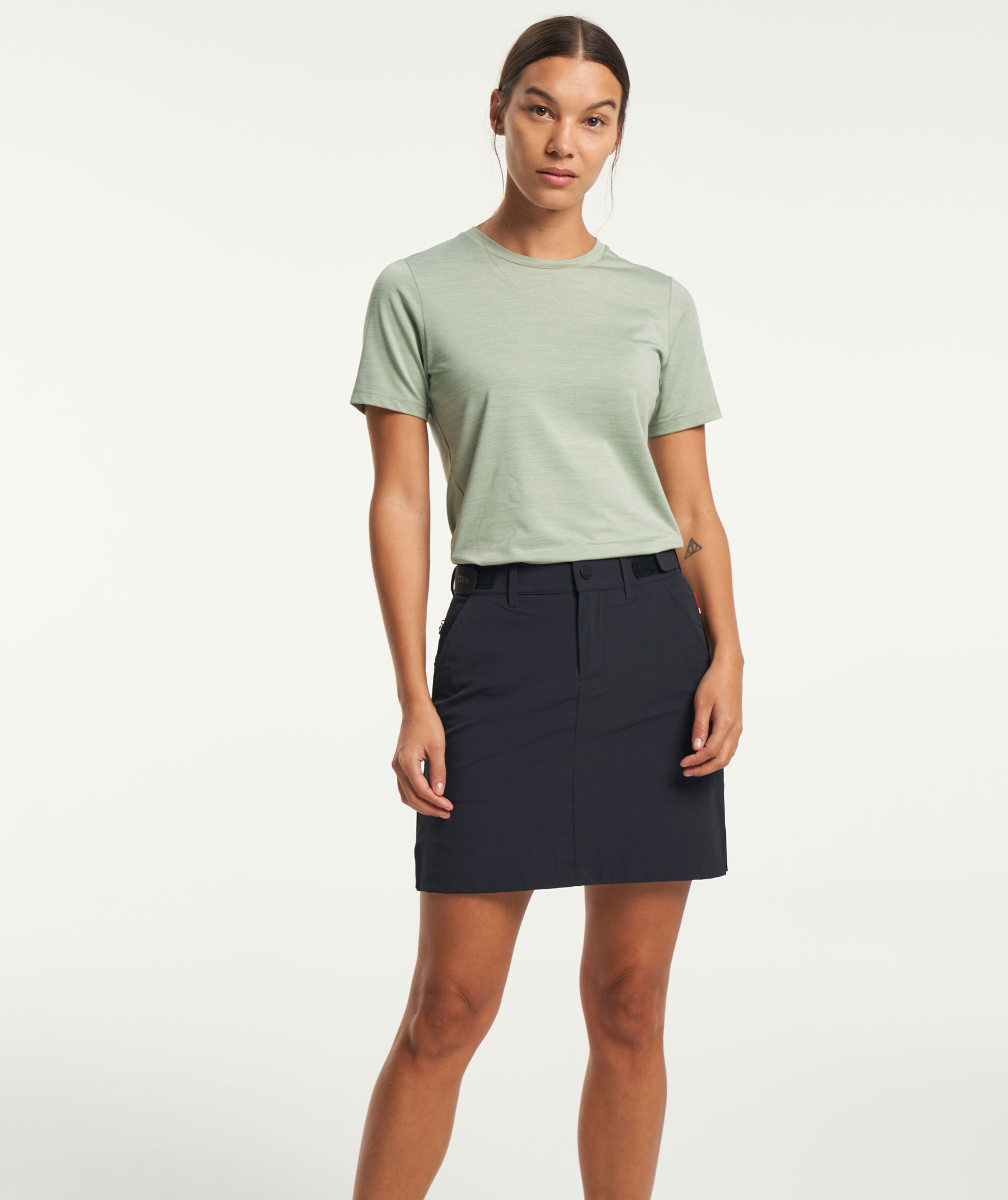 Tenson TXlite skort/nederdel, Sort, large image number 1