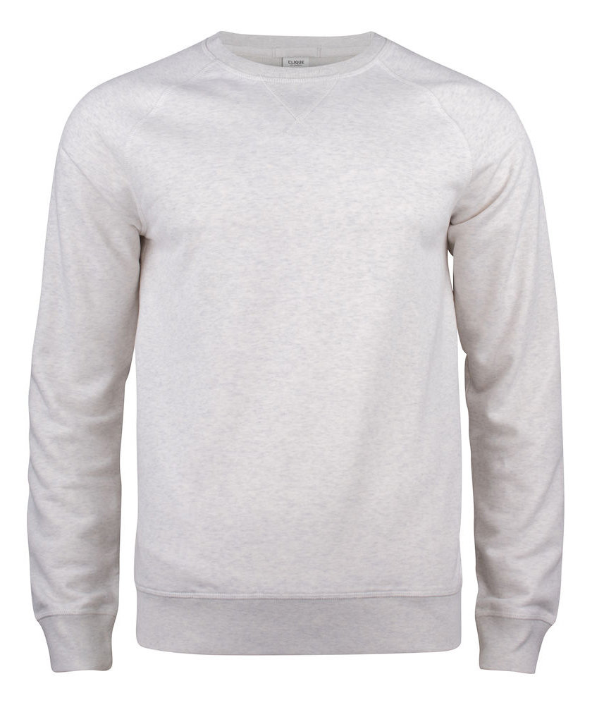 Clique Premium OC Sweatshirt, Hellgrau meliert, Hellgrau meliert, swatch