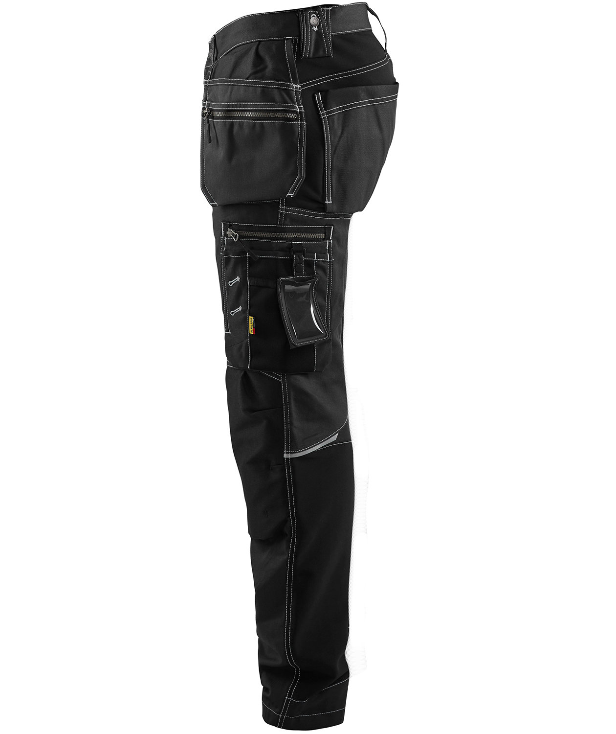 Bl&aring;kl&auml;der h&aring;ndv&aelig;rkerbukser, Sort, large image number 2