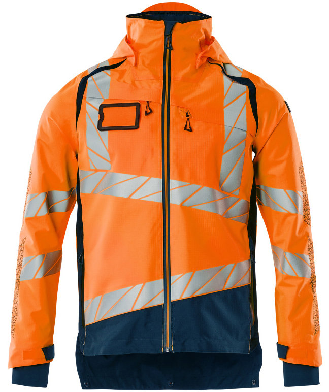 Mascot Accelerate Safe skalljakke, Hi-Vis Orange/M&oslash;rk Petroleum, Hi-Vis Orange/M&oslash;rk Petroleum, swatch