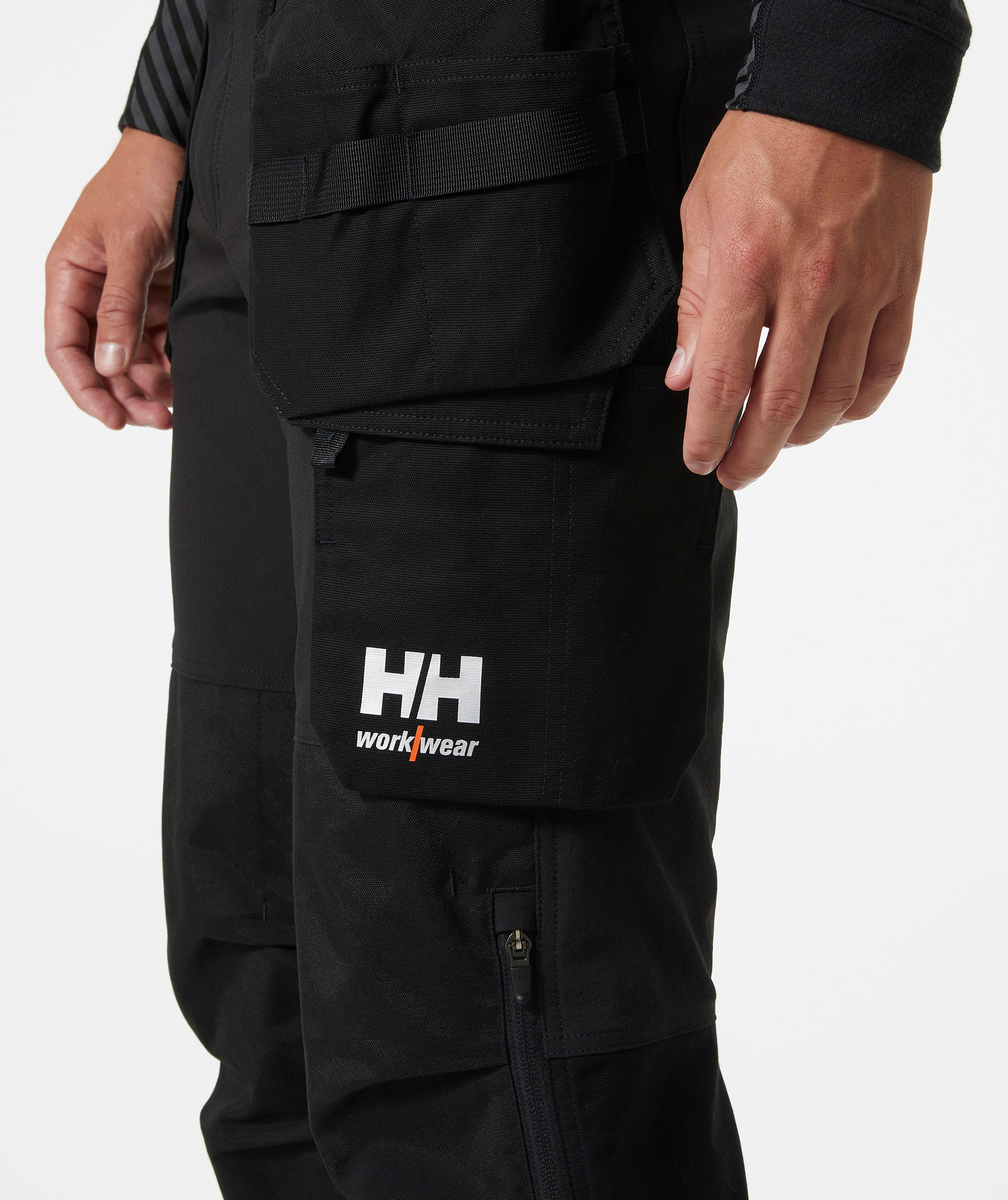 Helly Hansen Oxford 4X craftsman trousers full stretch, Black, large image number 5