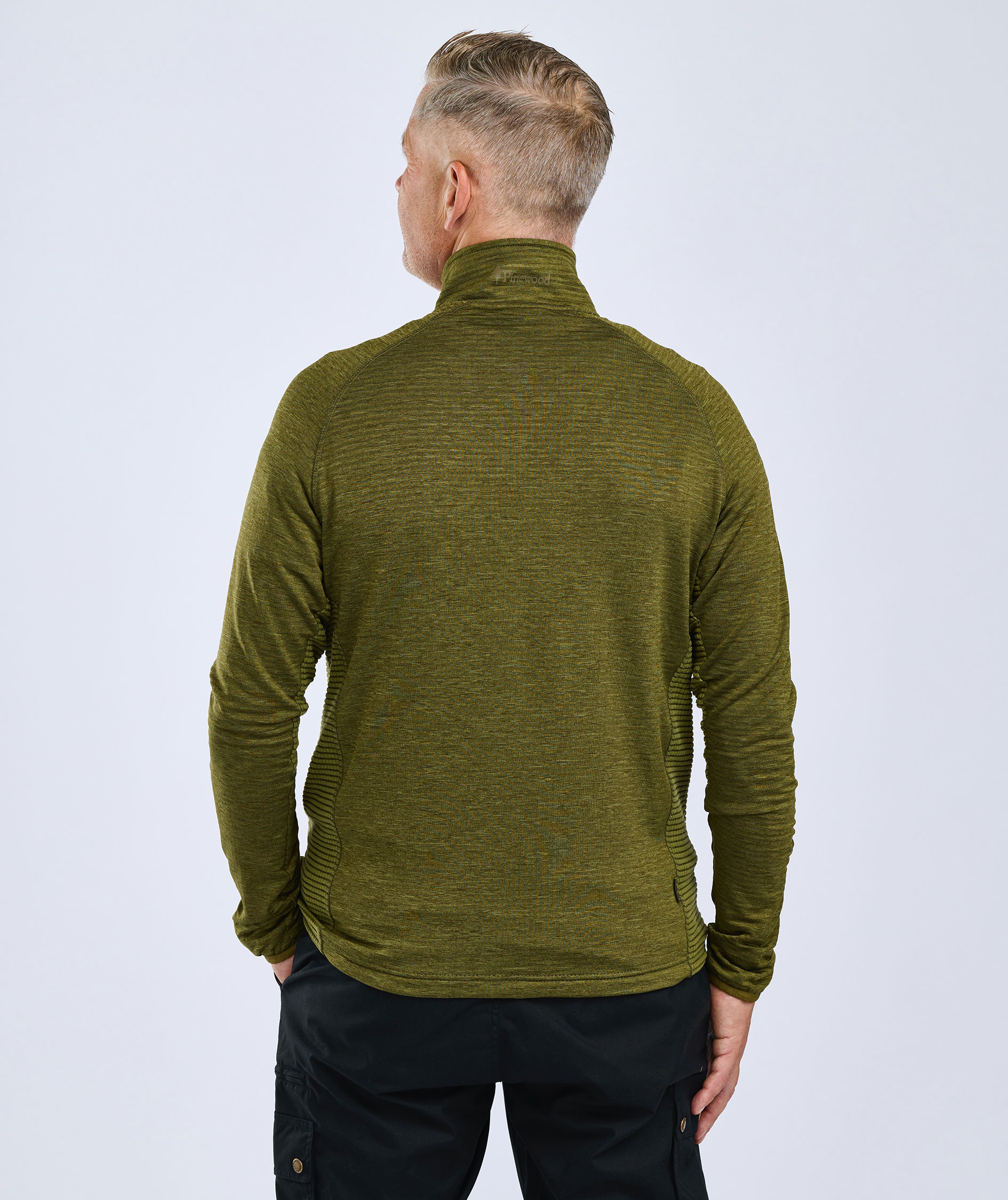 Pinewood&nbsp;Abisko fleecejakke, Olive green, large image number 3