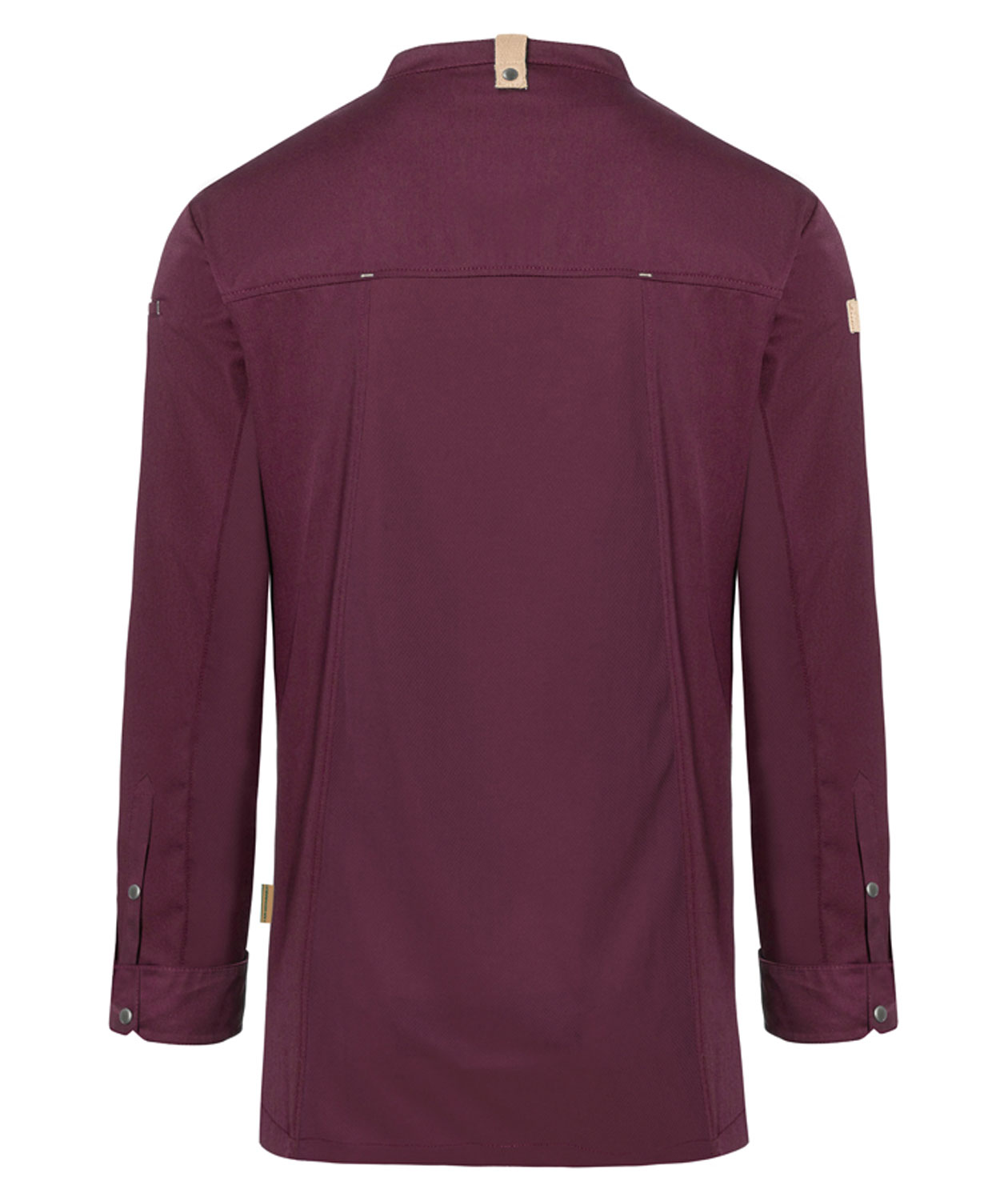 Karlowsky Green-generation chefs jacket, Aubergine, large image number 2