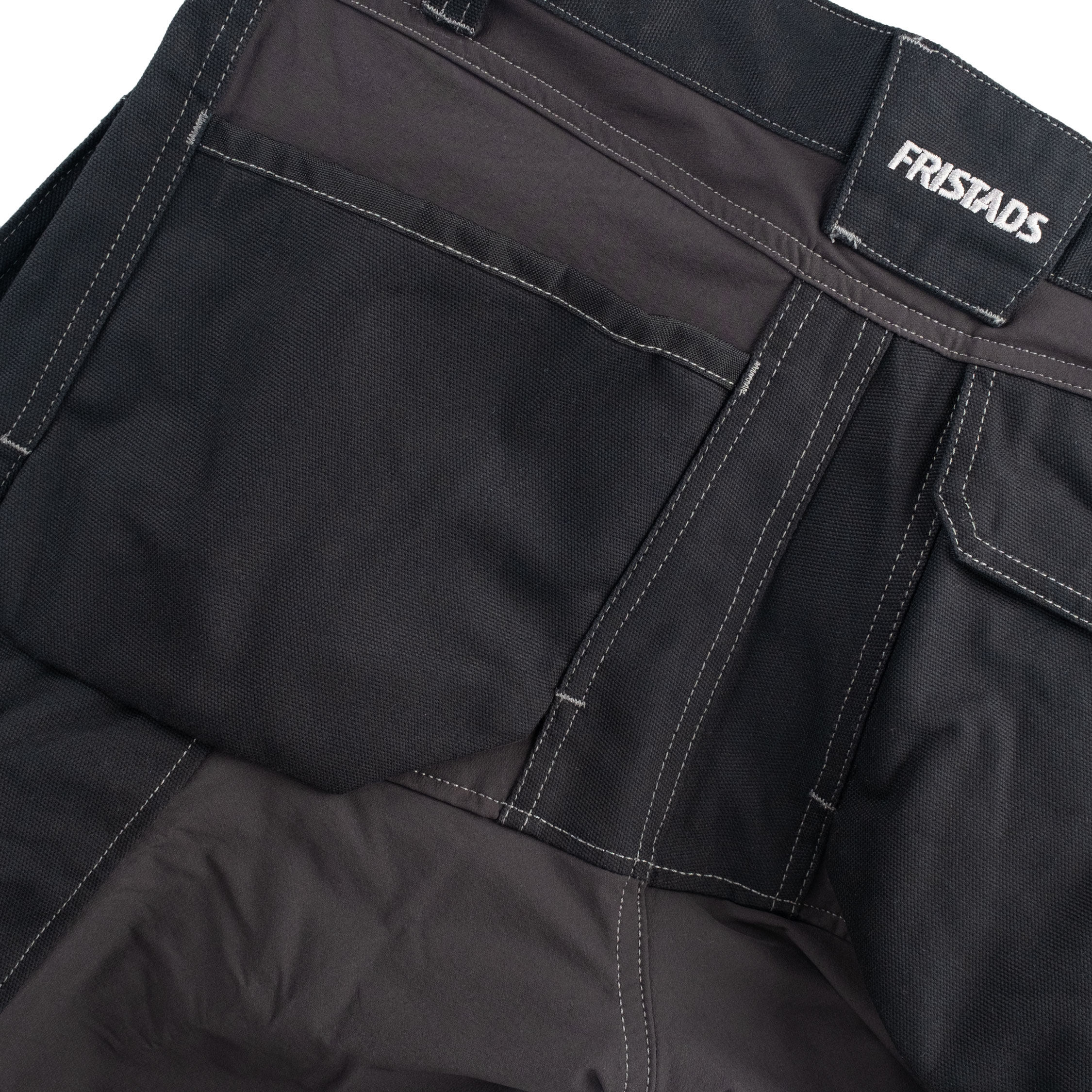 Fristads Gen Y stretch h&aring;ndv&aelig;rkerbukser 2530 CYD, Sort, large image number 8