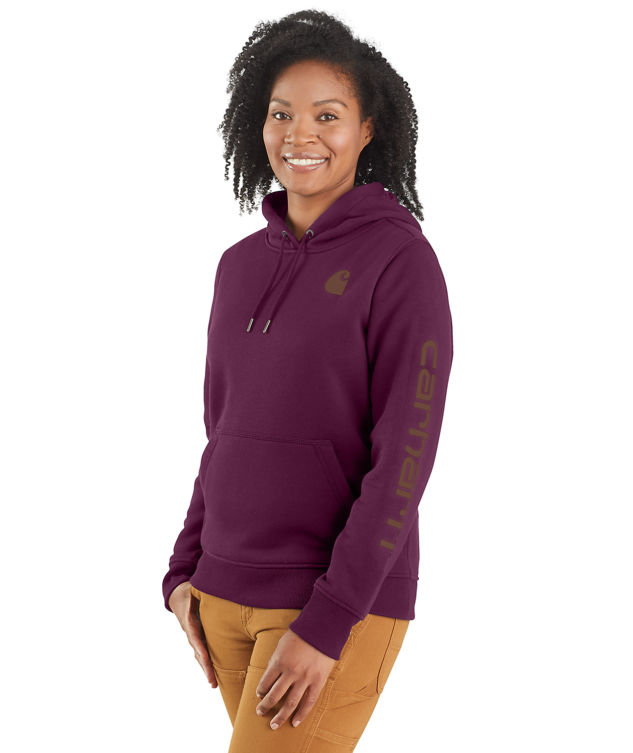 Carhartt Clarksburg dame h&aelig;ttetr&oslash;je, Eggplant