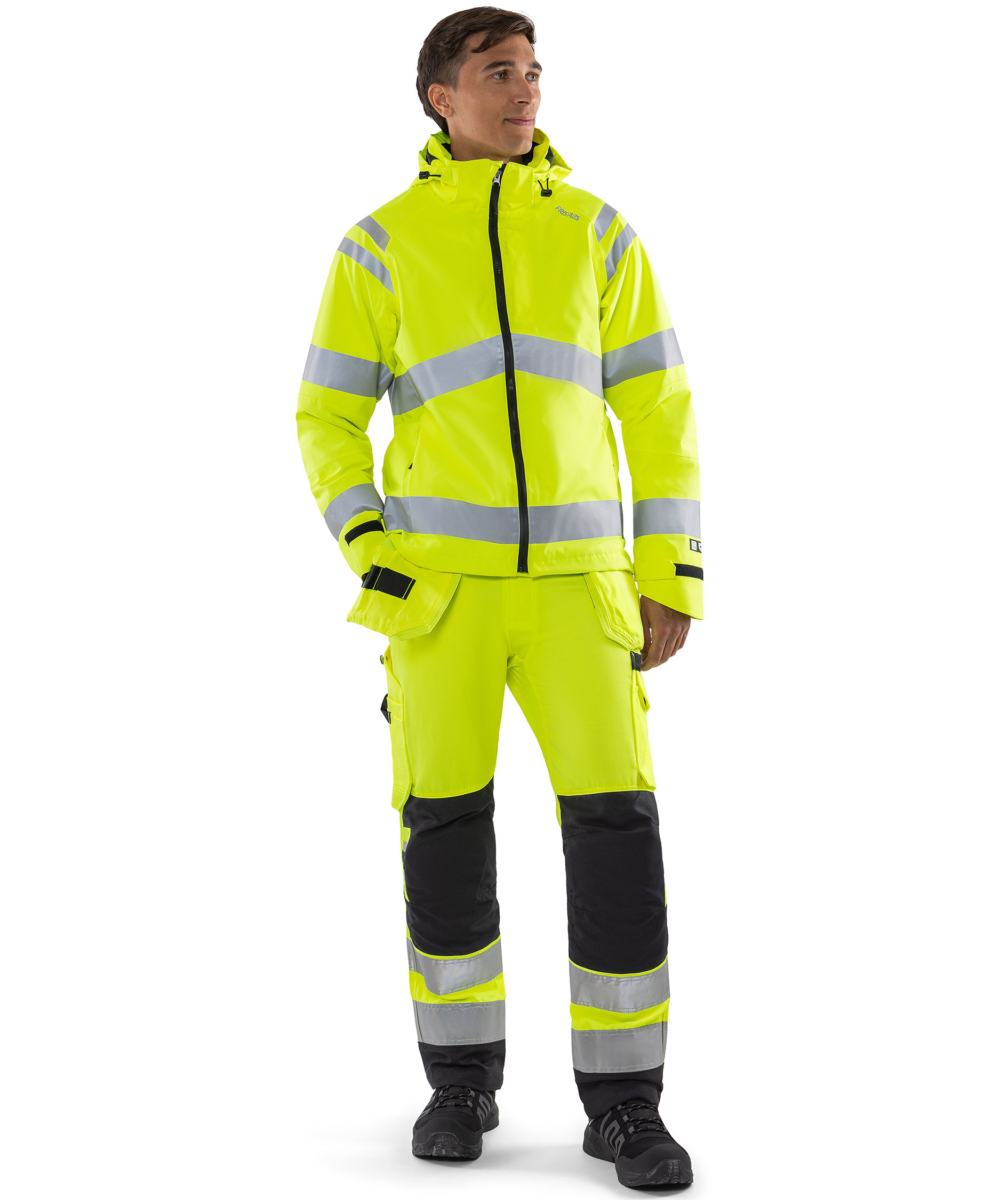 Fristads skaljakke 4680 GLPS, Hi-Vis&nbsp;Gul, large image number 1