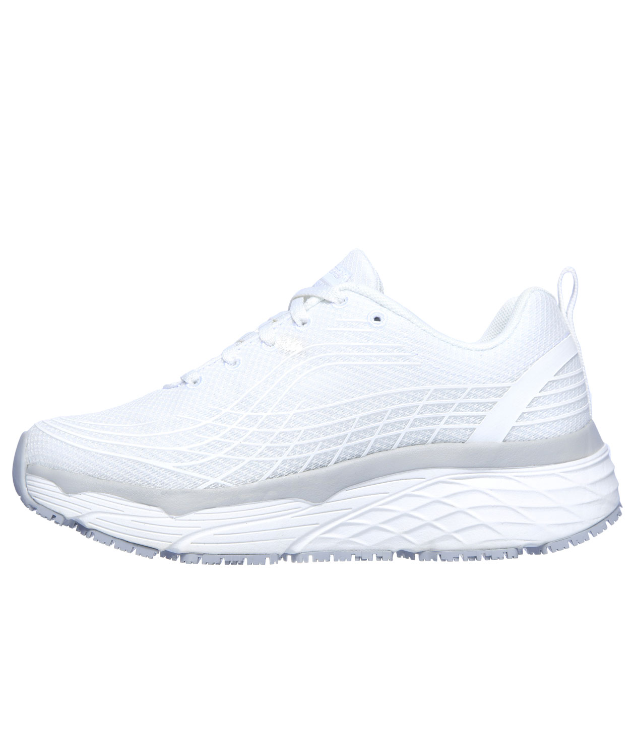 Skechers Max Cushioning SR arbeidssko OB dame, Hvit, large image number 2