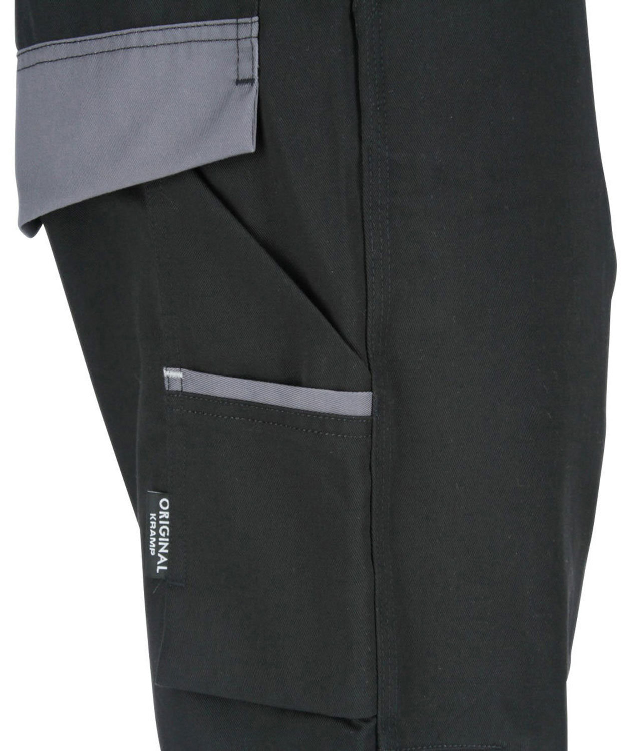 Kramp Original shorts, Black/Grey, large image number 4