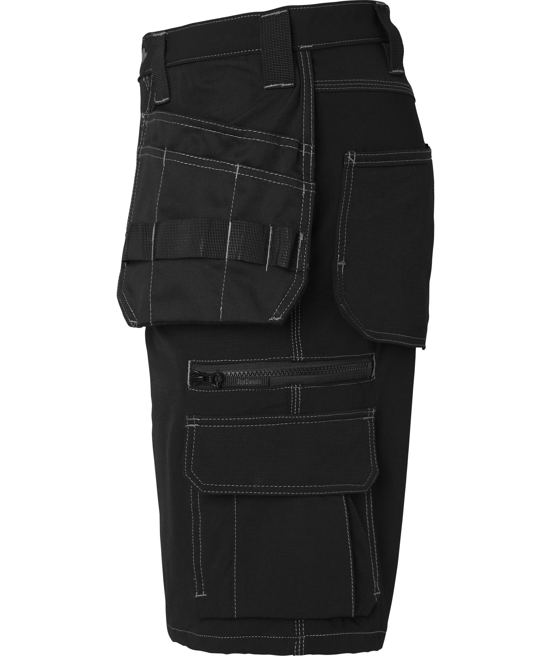 Top Swede Handwerkershorts 310 full stretch, Schwarz, large image number 3