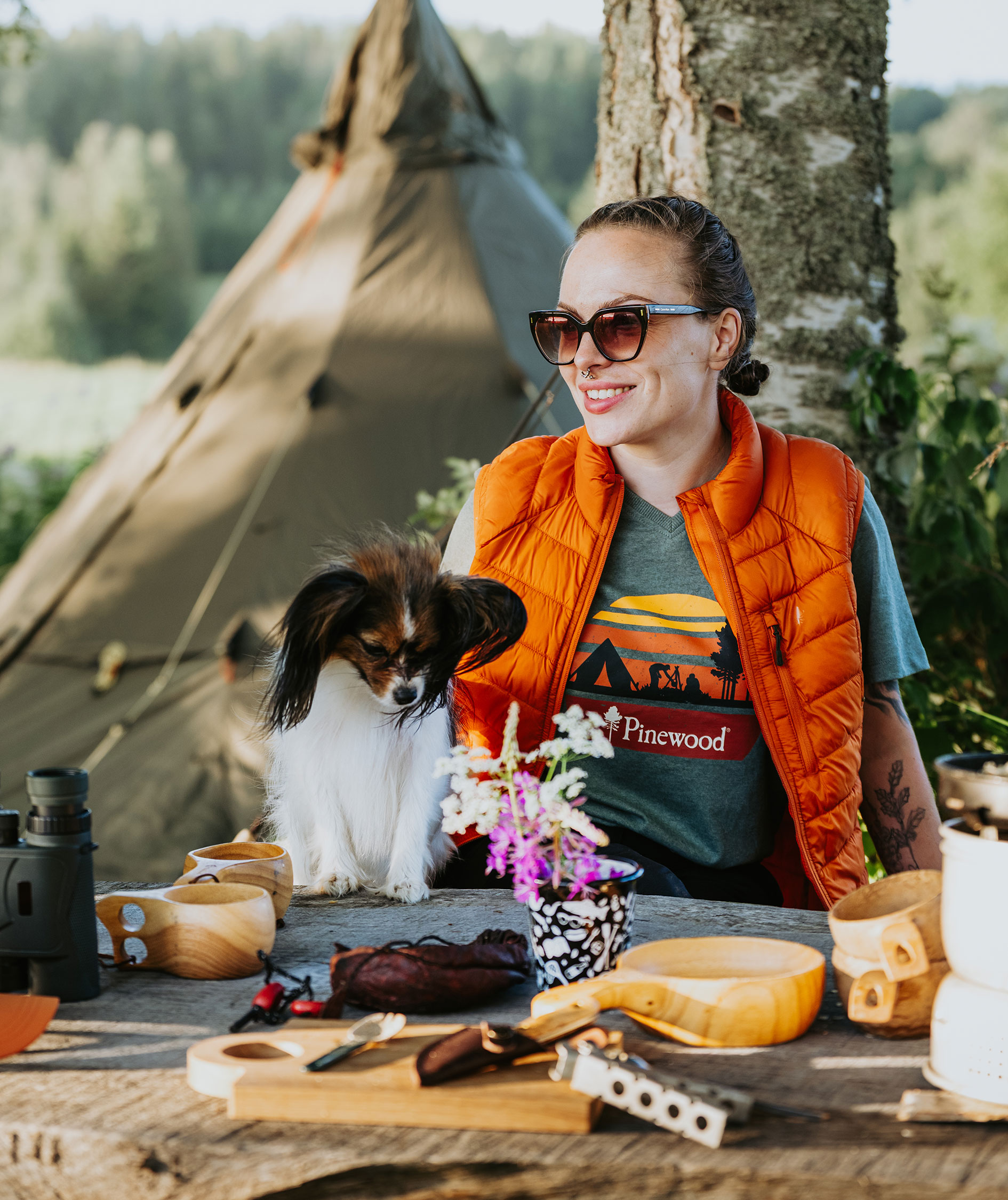 Pinewood Finnveden Outdoor dame T-shirt, 7812, large image number 5