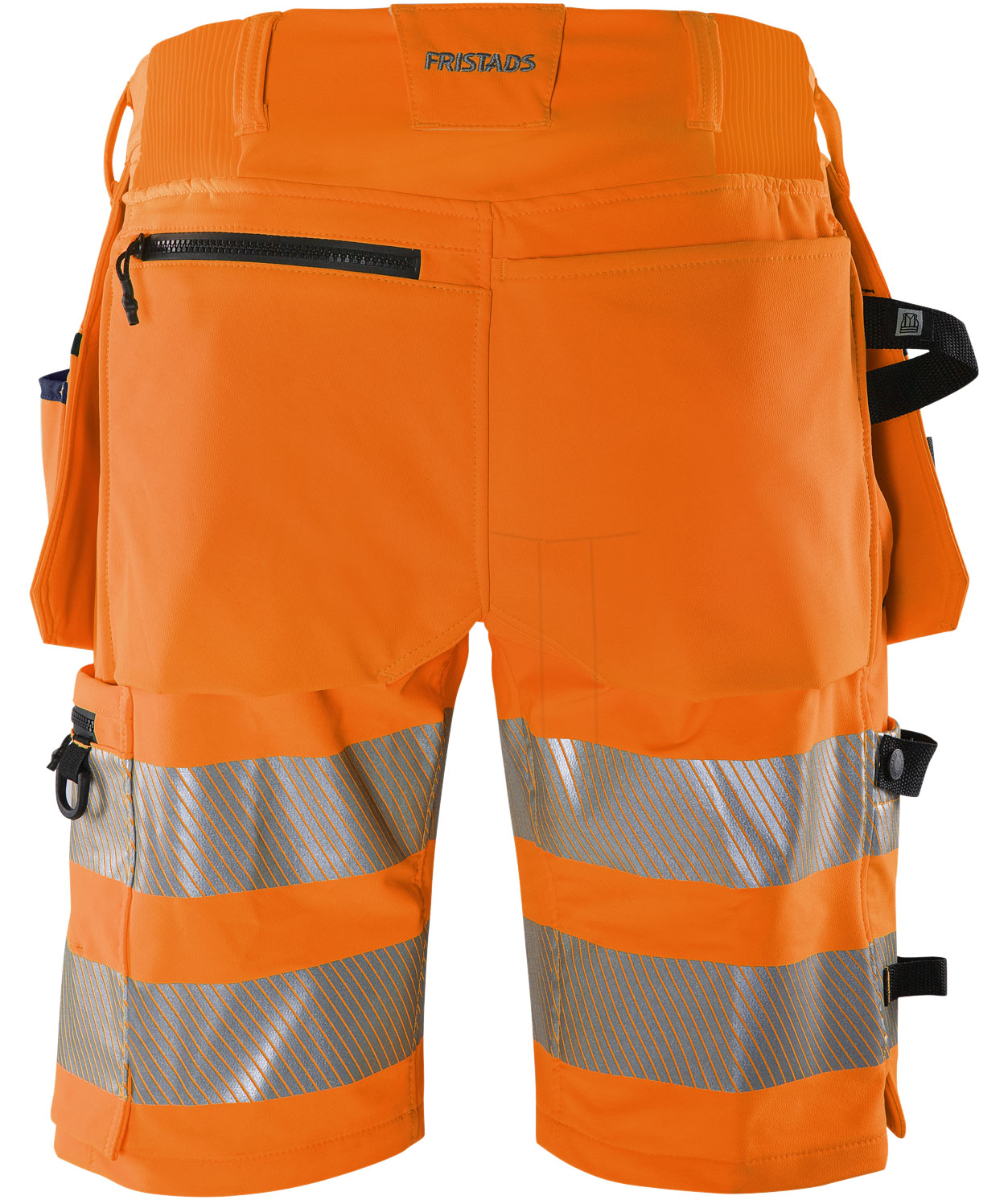 Fristads Green Handwerkershorts 2646 GSTP, Hi-Vis Orange/Marine, large image number 1