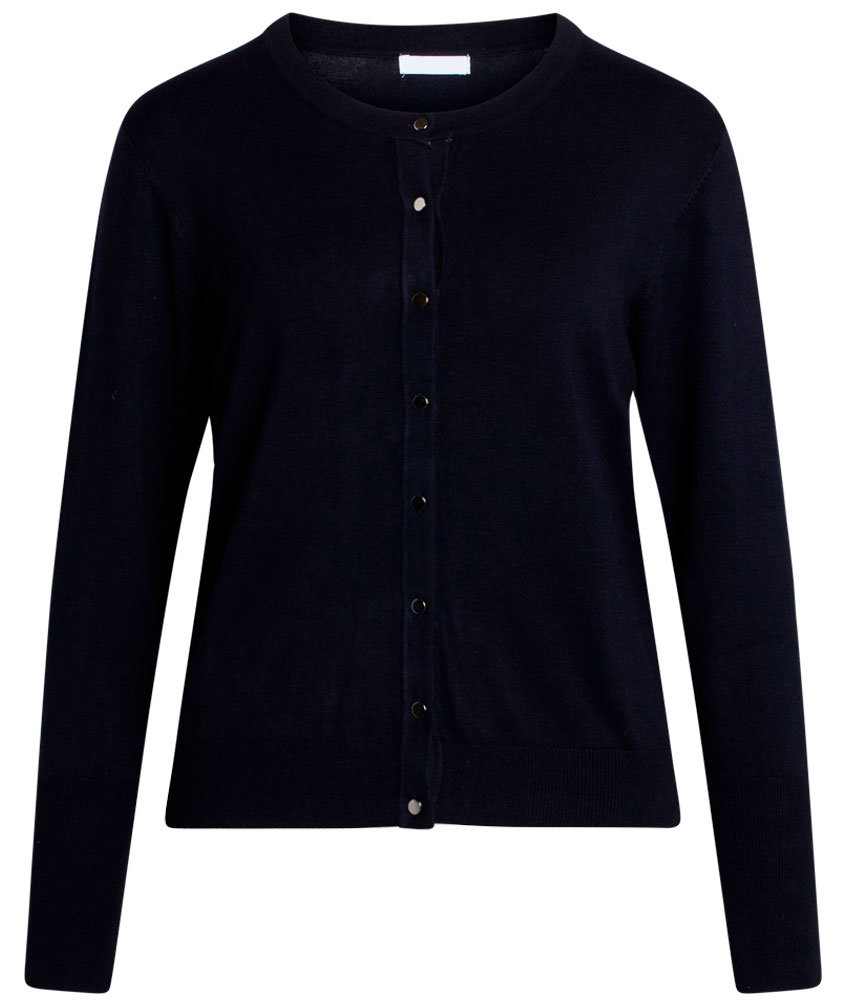 Claire Woman Camilla stickad cardigan dam, Dark navy