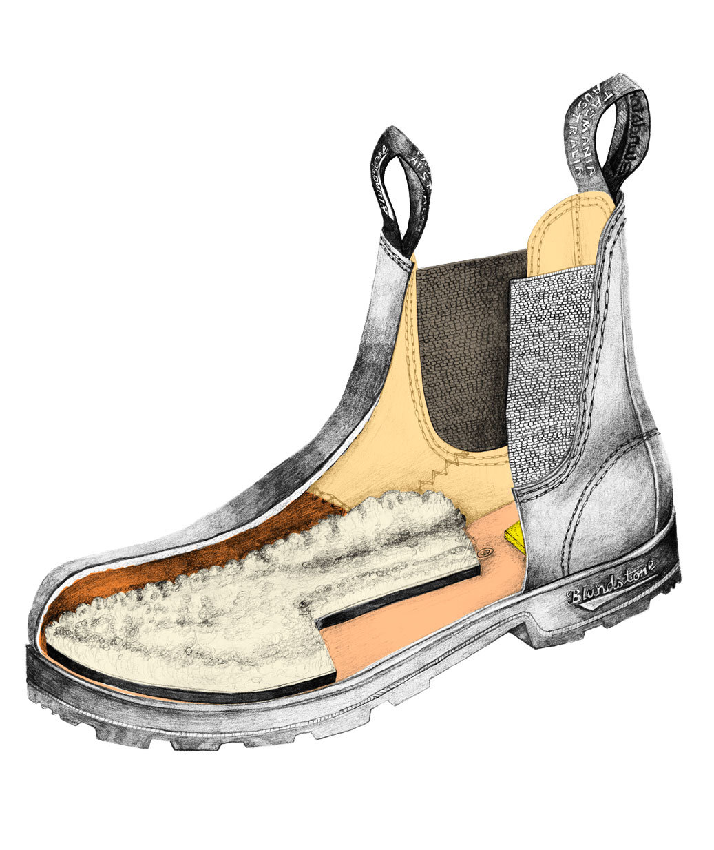 Blundstone 566 vinterst&oslash;vler, Sort, large image number 7