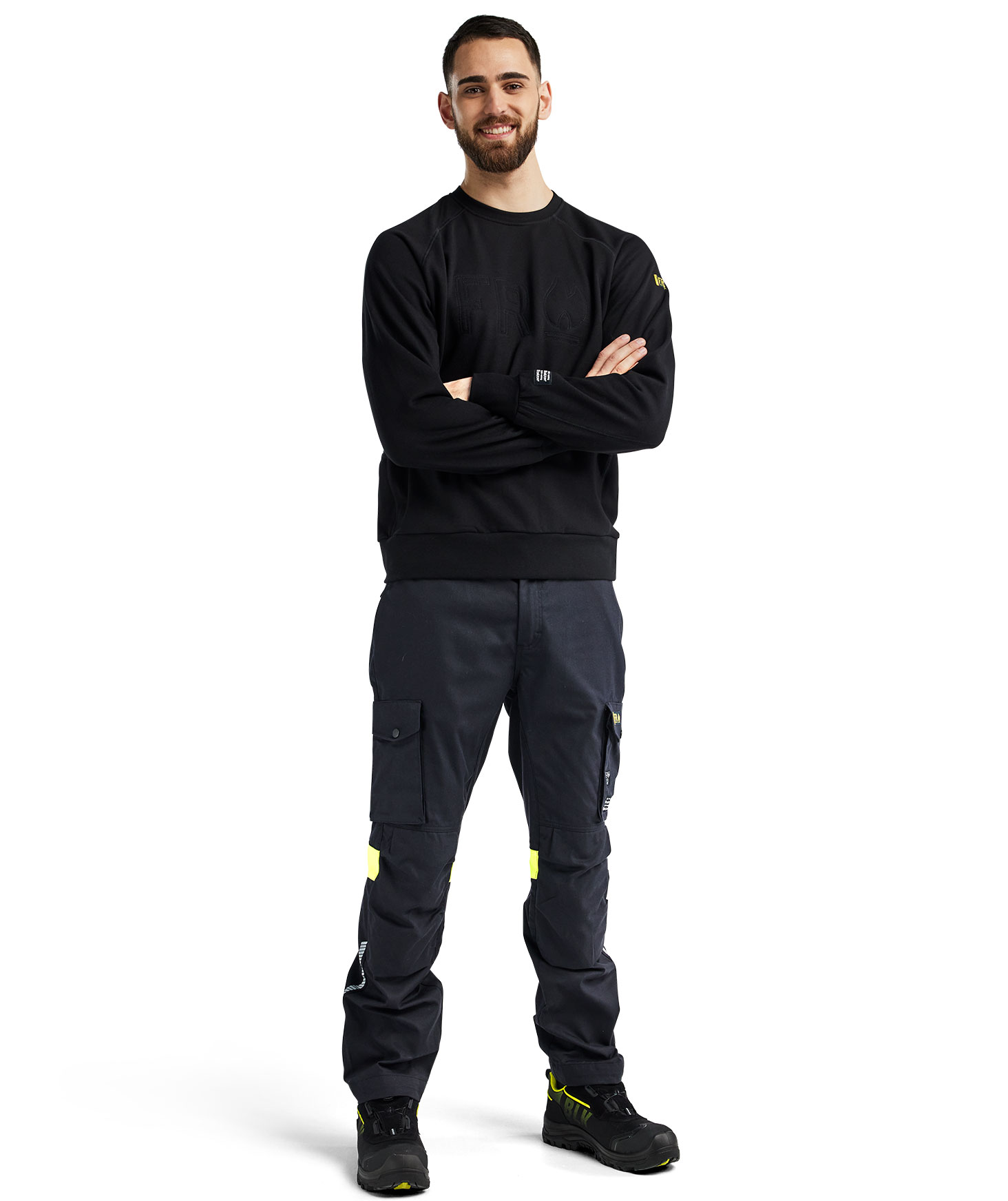 Bl&aring;kl&auml;der FR sweatshirt, Svart