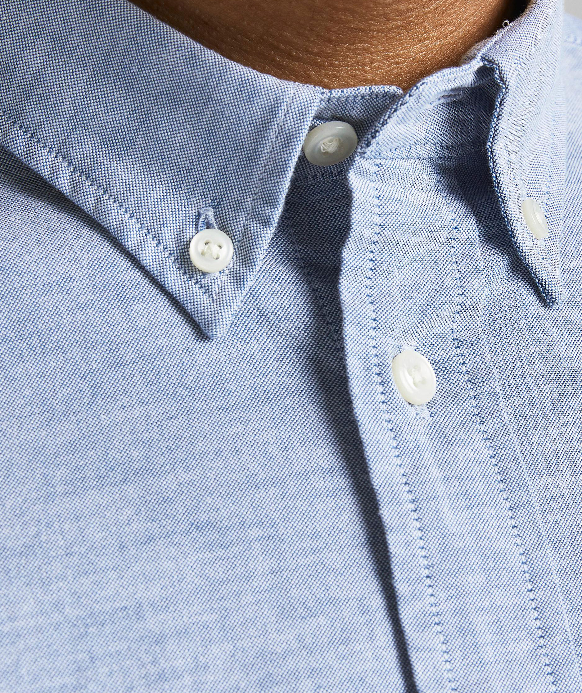 Jack & Jones Premium JPRBROOK Slim fit Oxford skjorta, Cashmere Blue, large image number 5