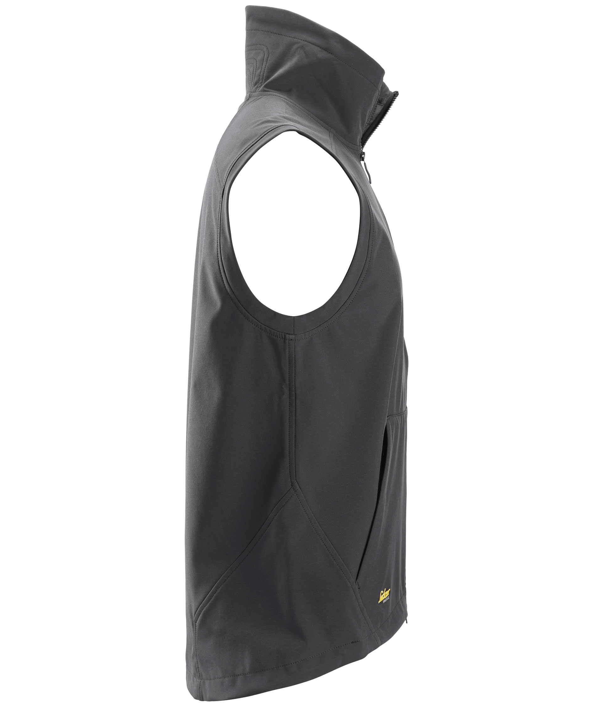 Snickers AllroundWork softshell vest, St&aring;lgr&aring;, large image number 2