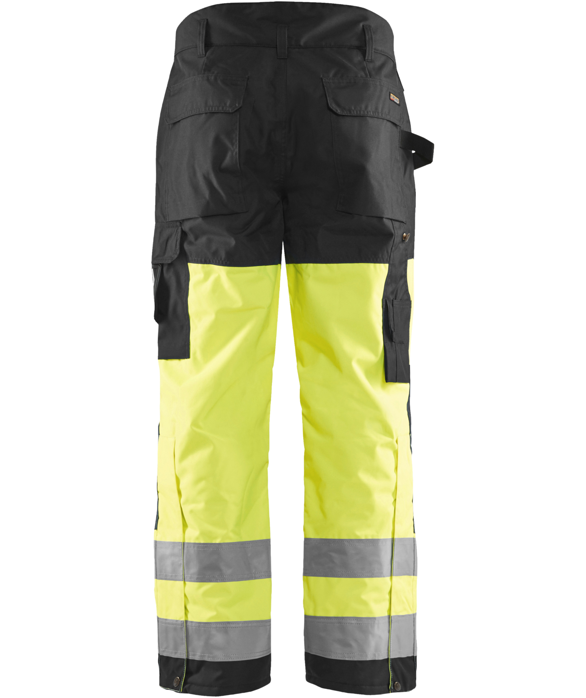 Bl&aring;kl&auml;der vinterbyxa, Varsel Gul/Svart