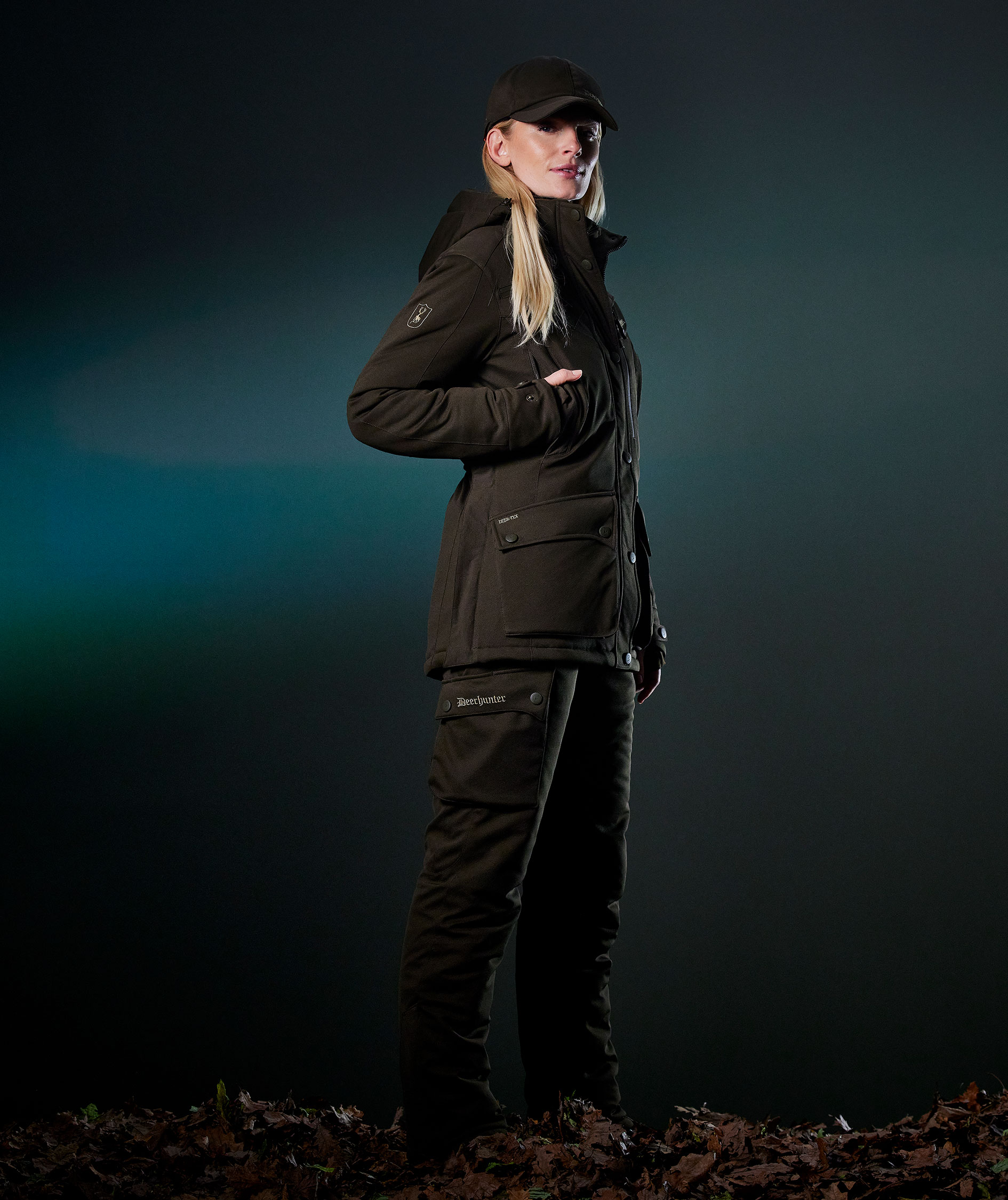 Deerhunter Muflon Pro women's winter jacket, Art green, large image number 3