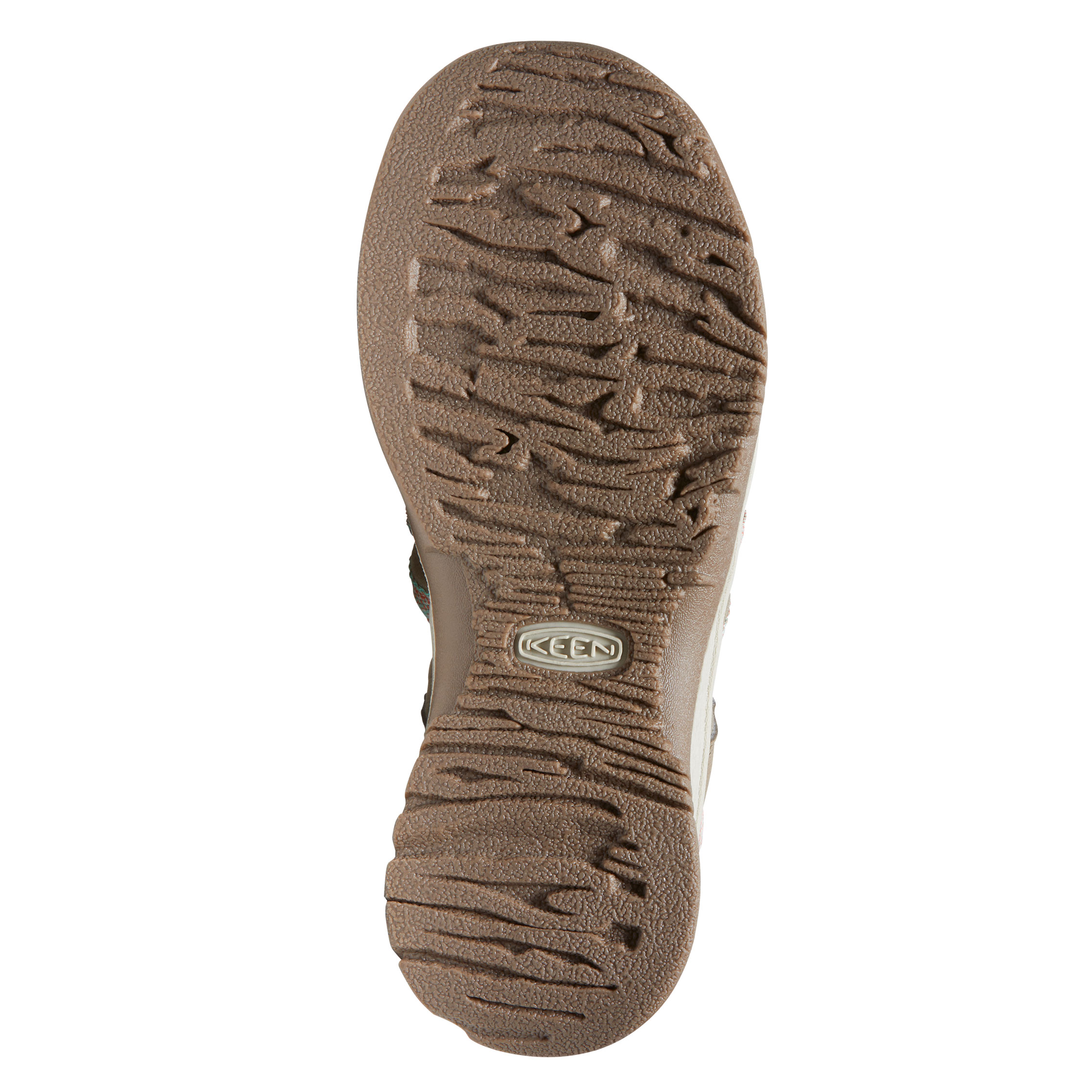 Keen Whisper women's sandals, Taupe/Coral, large image number 5
