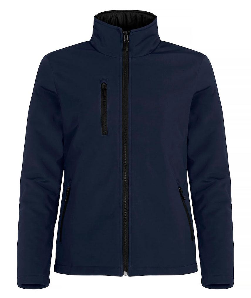 Clique fodrad softshelljacka dam, Dark navy