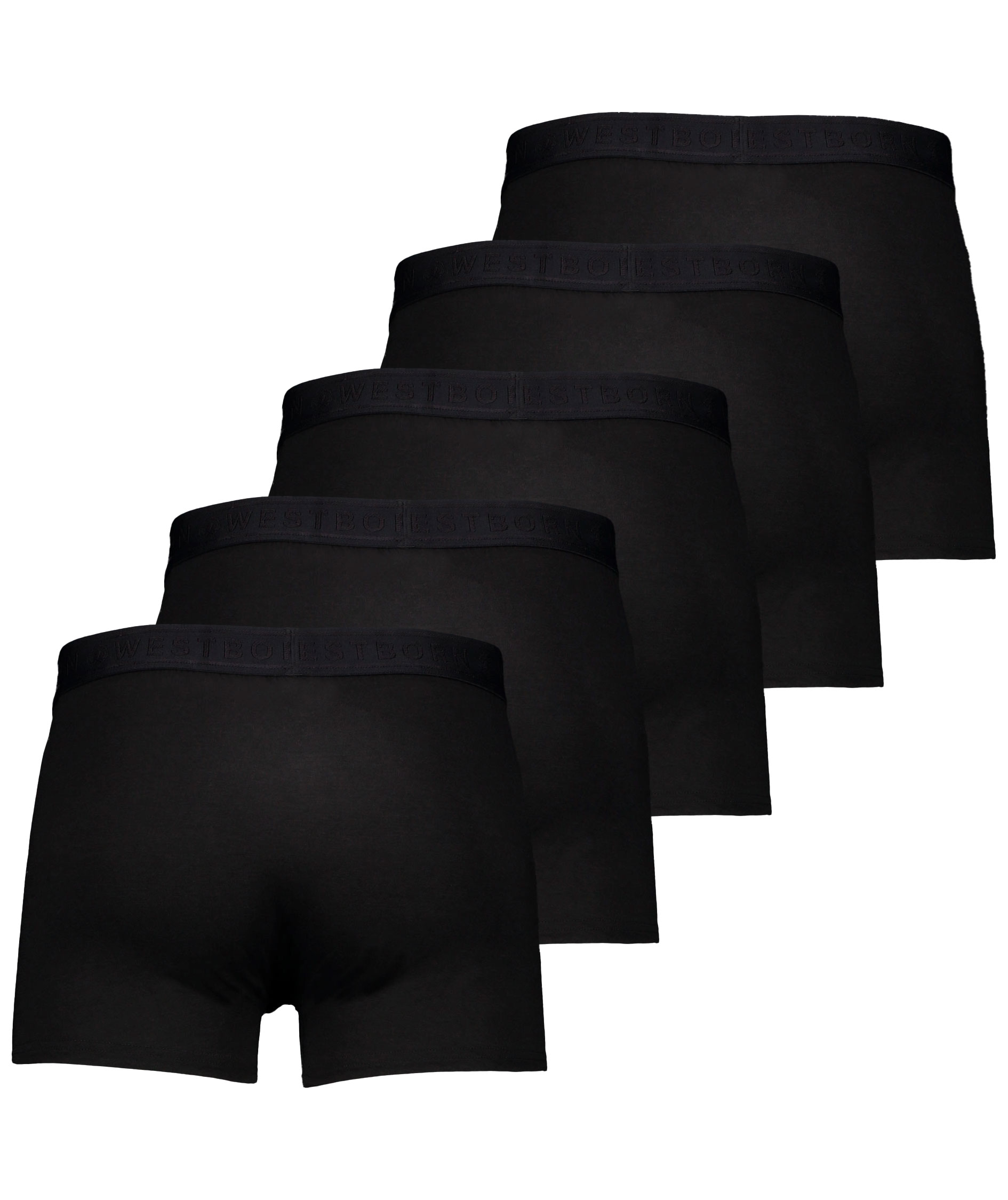 Westborn 5er-Pack Boxershorts mit Bambus