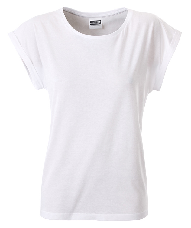James & Nicholson Basic women's T-shirt, White, large image number 1
