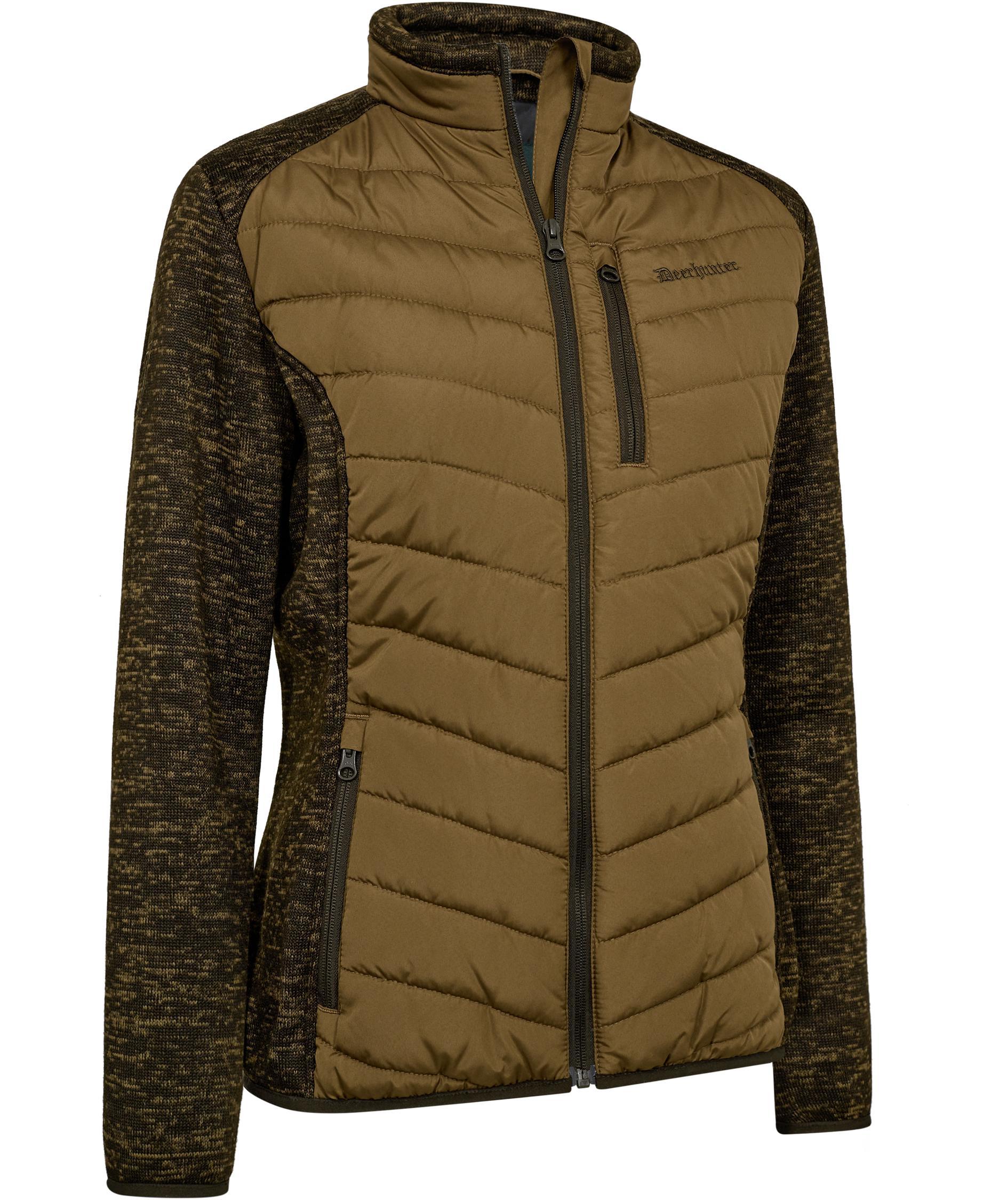 Deerhunter Moor vadderad jacka med stickning dam, Butternut