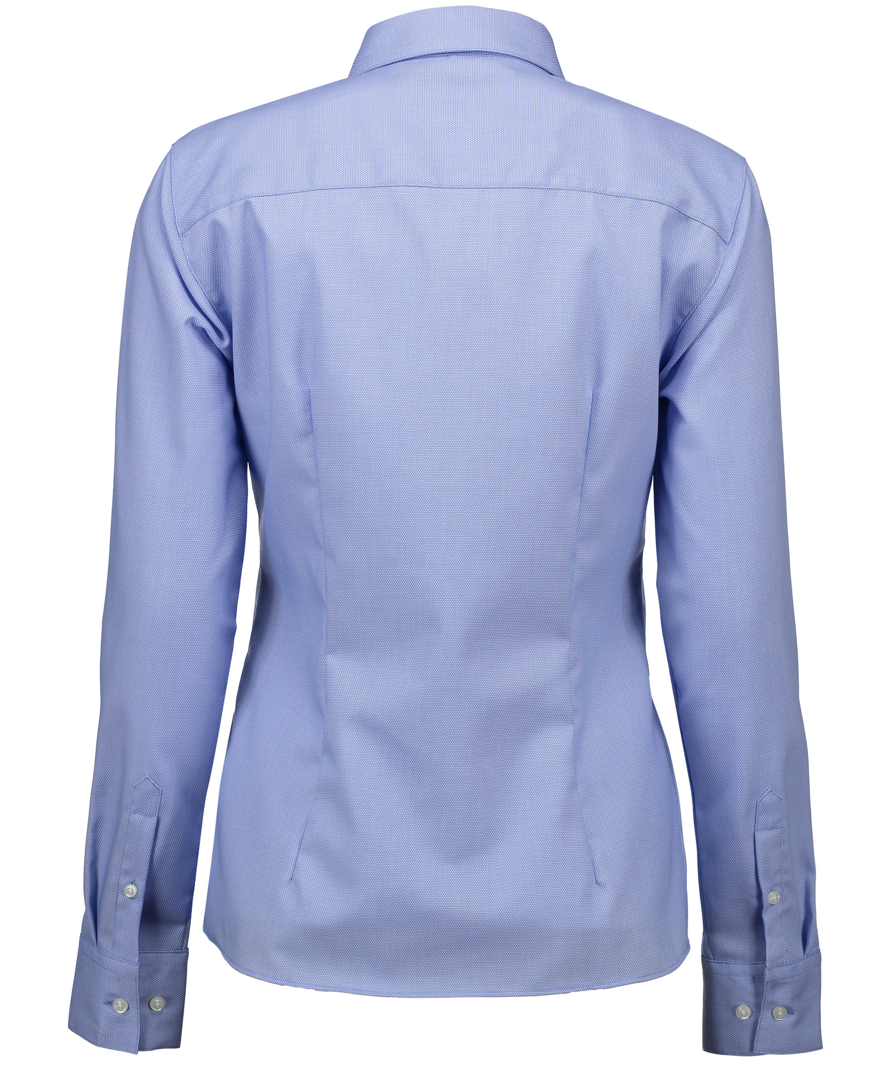 Seven Seas Dobby Royal Oxford modern fit skjorta dam, Ljusbl&aring;, large image number 1