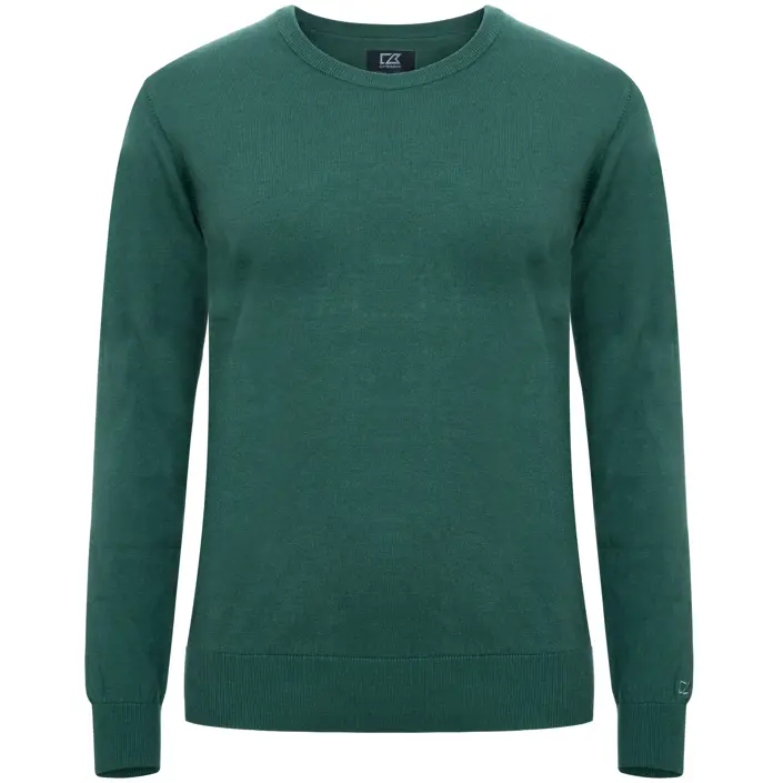 Cutter & Buck Oakville Damen Crewneck, fichtengrĂŒn