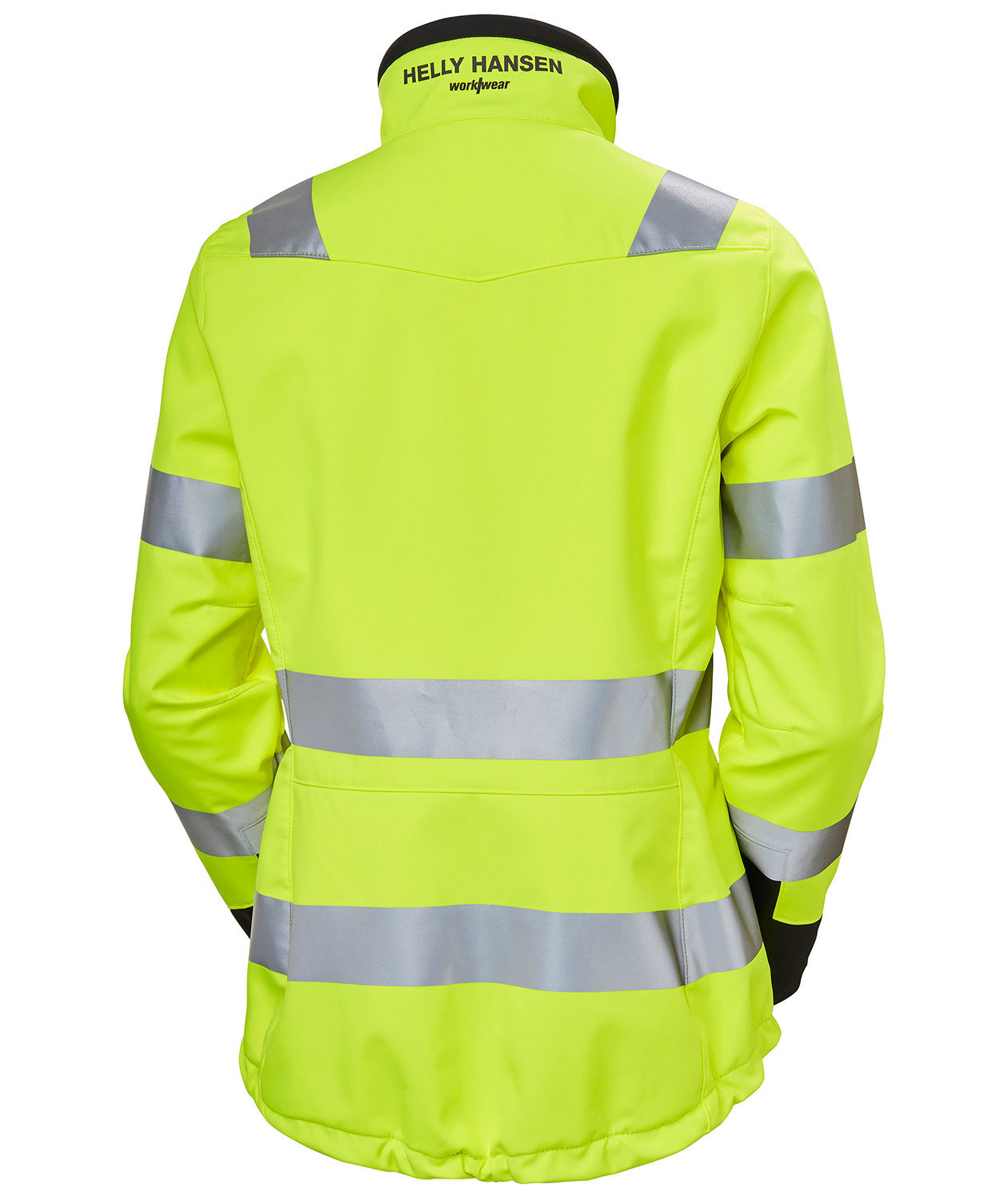 Helly Hansen Luna dame softshelljakke, Hi-vis gul/charcoal