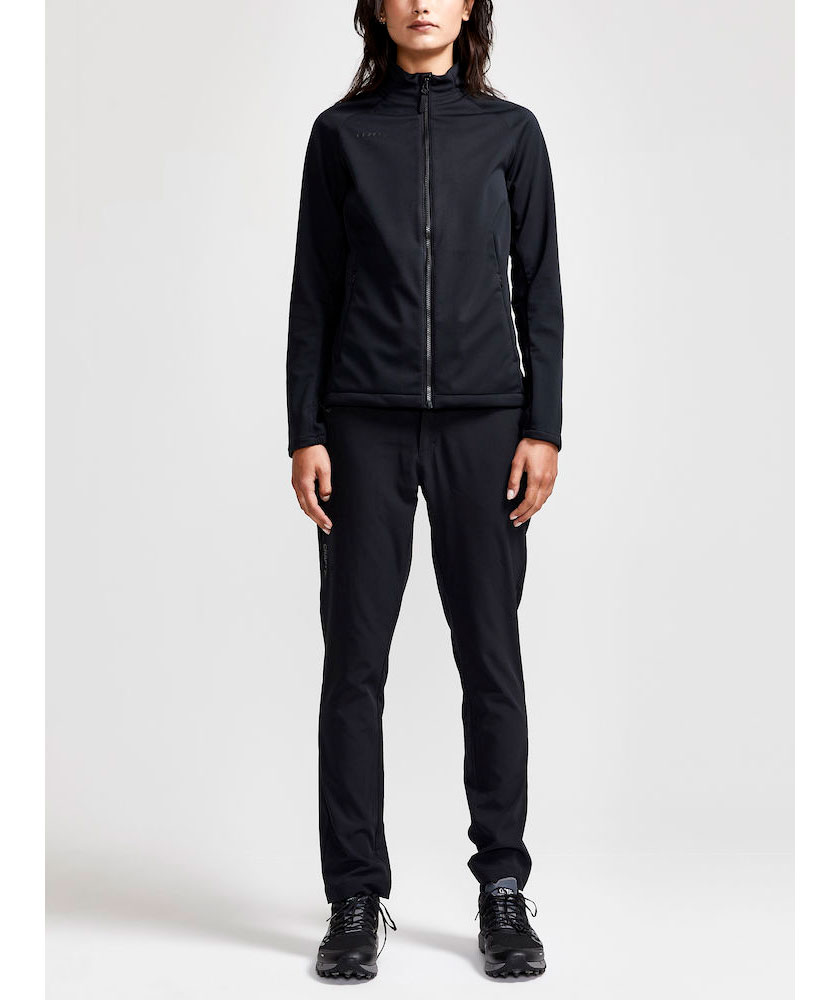 Craft Core Explore dame softshelljakke, Sort, large image number 5