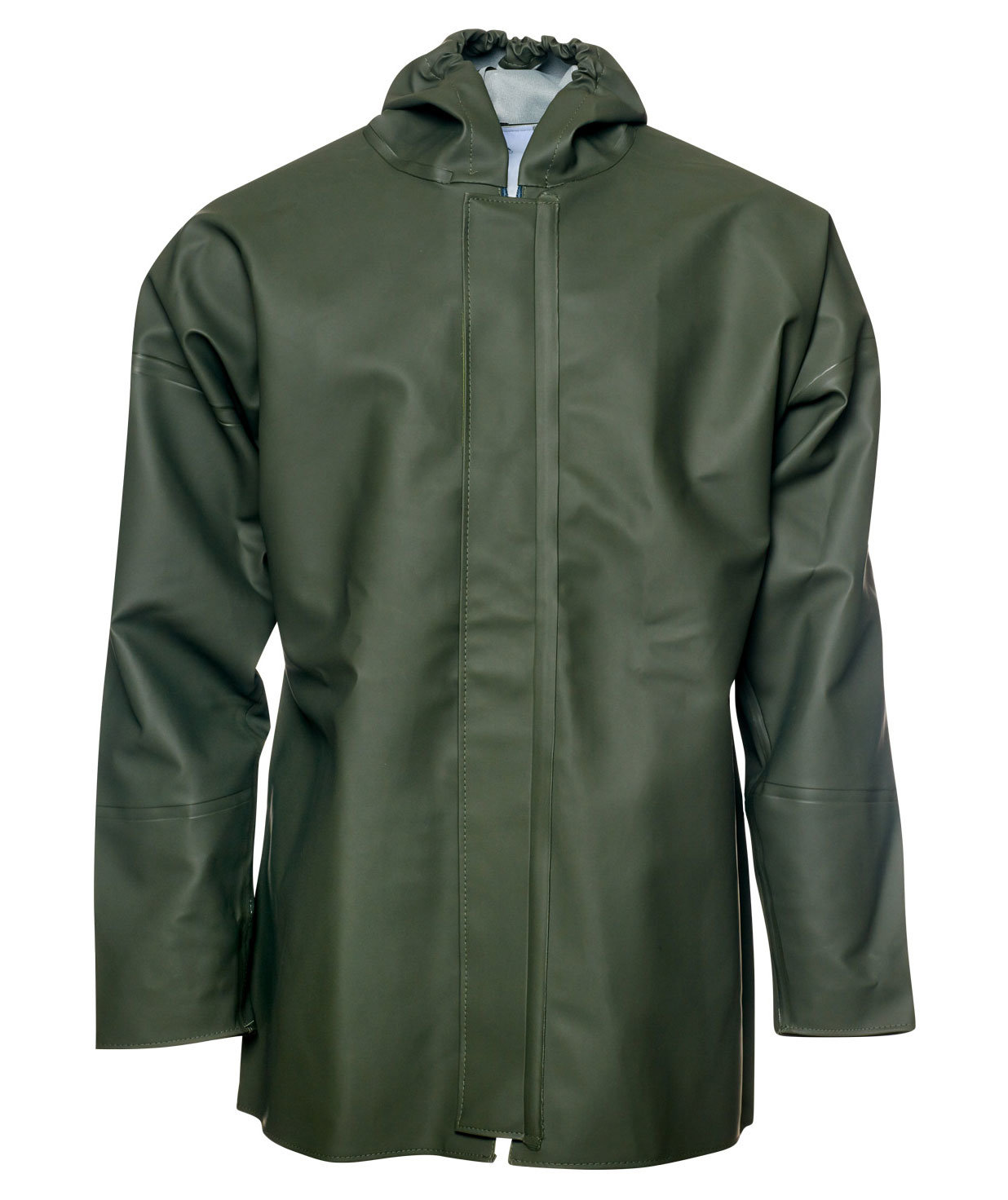 ELKA PVC Heavy regnjacka, Olivgr&ouml;n