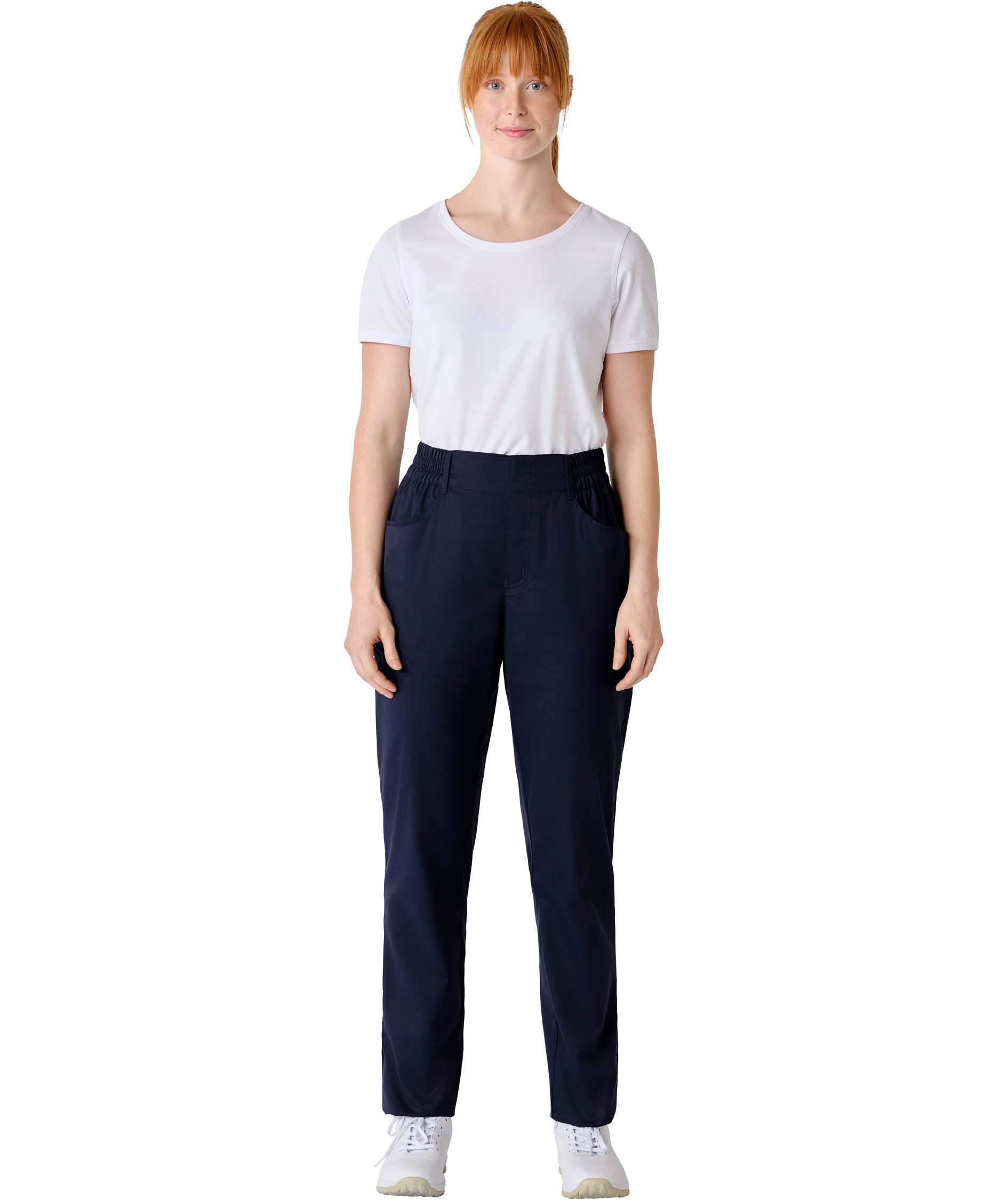 Kentaur unisex pull-on trousers leg length 79 cm, Dark Marine Blue, large image number 3