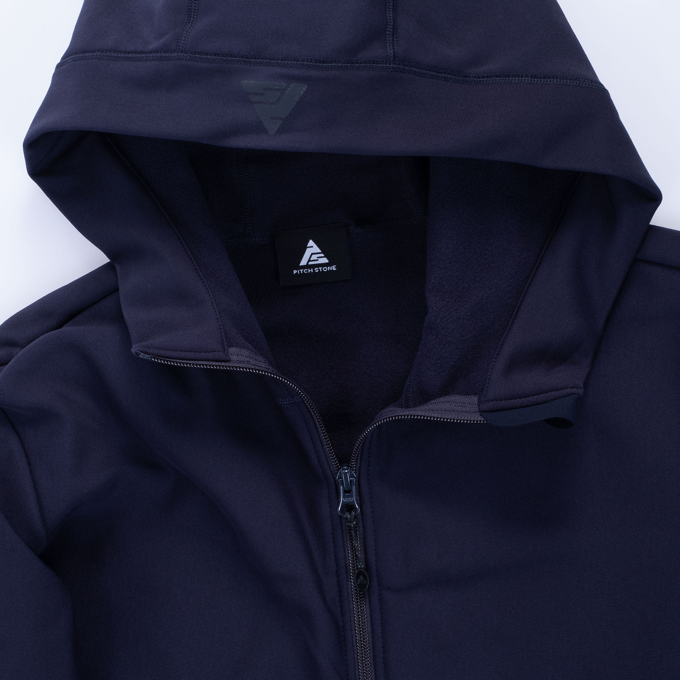Pitch Stone hoodie med dragkedja dam, Navy