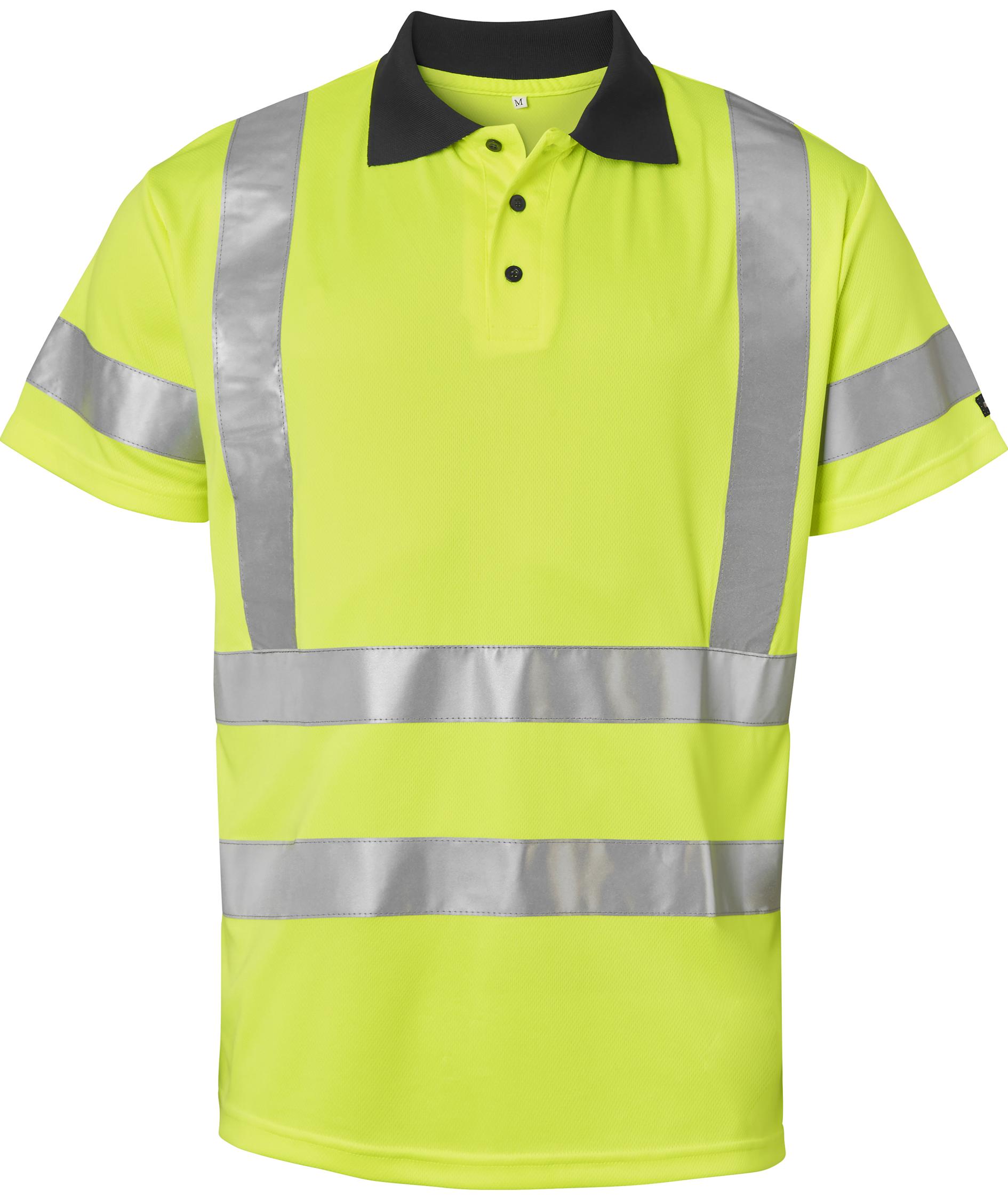 Top Swede polo T-shirt 226, Hi-Vis Yellow, large image number 0