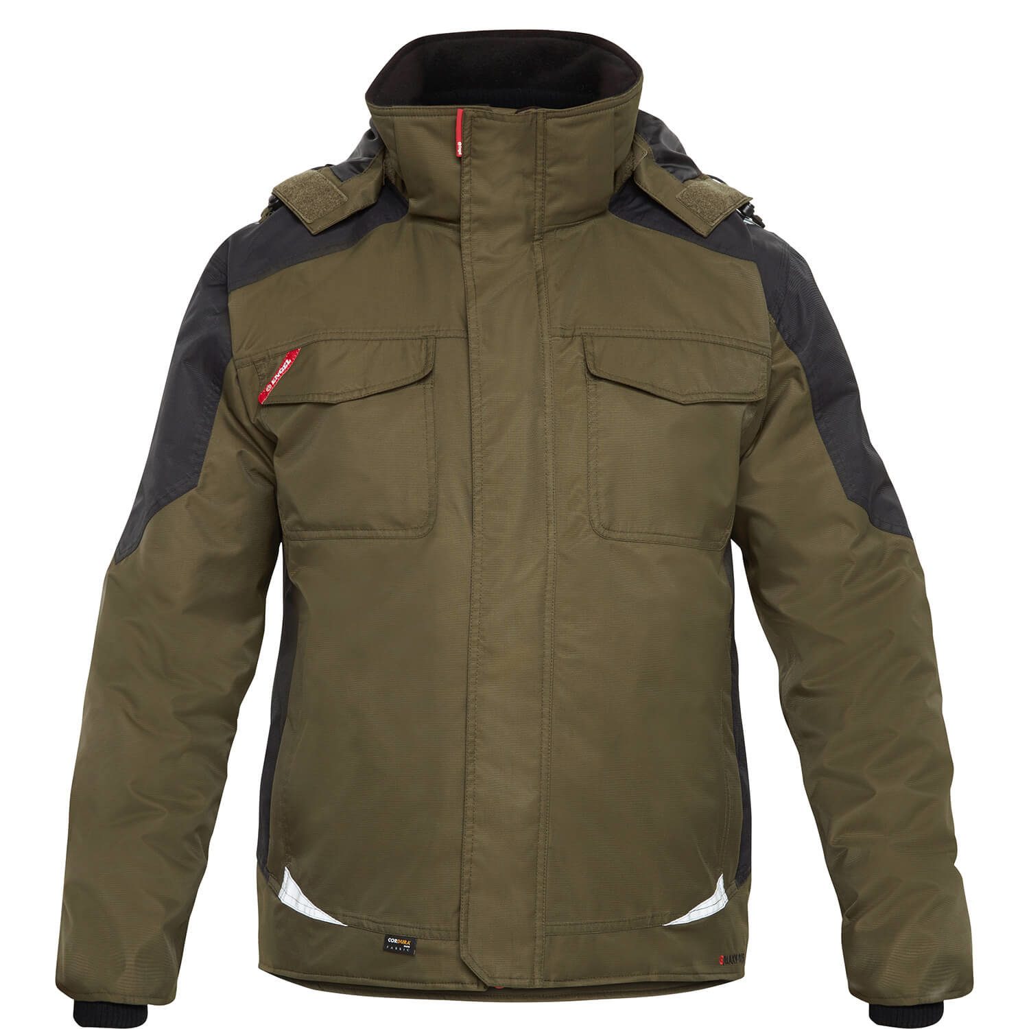 Engel Galaxy vinterjacka, Forest Green/Svart, large image number 0